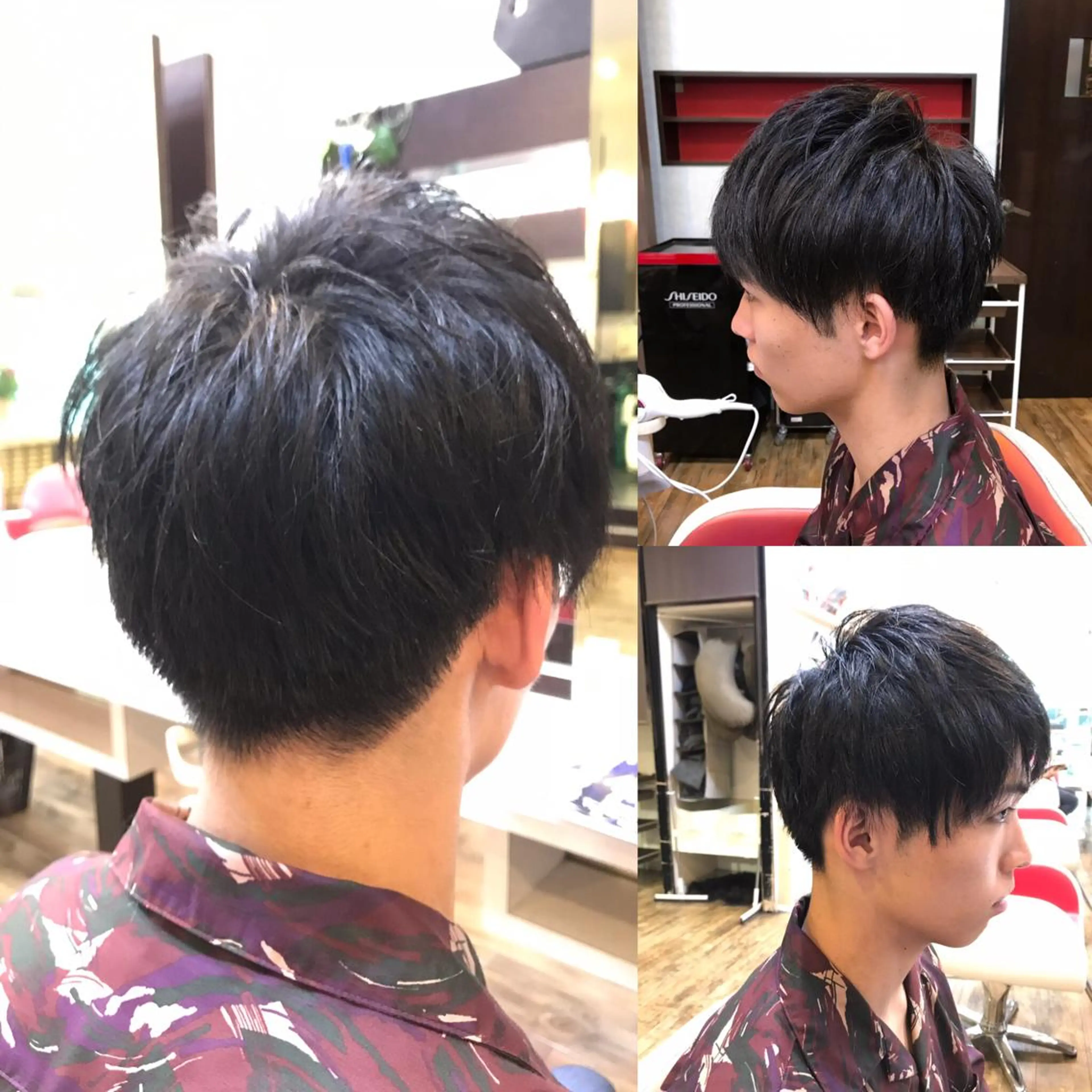 ショート メンズ 刈り上げ カット 赤羽、髪質改善サロン 吉野リョウスケのヘアスタイル