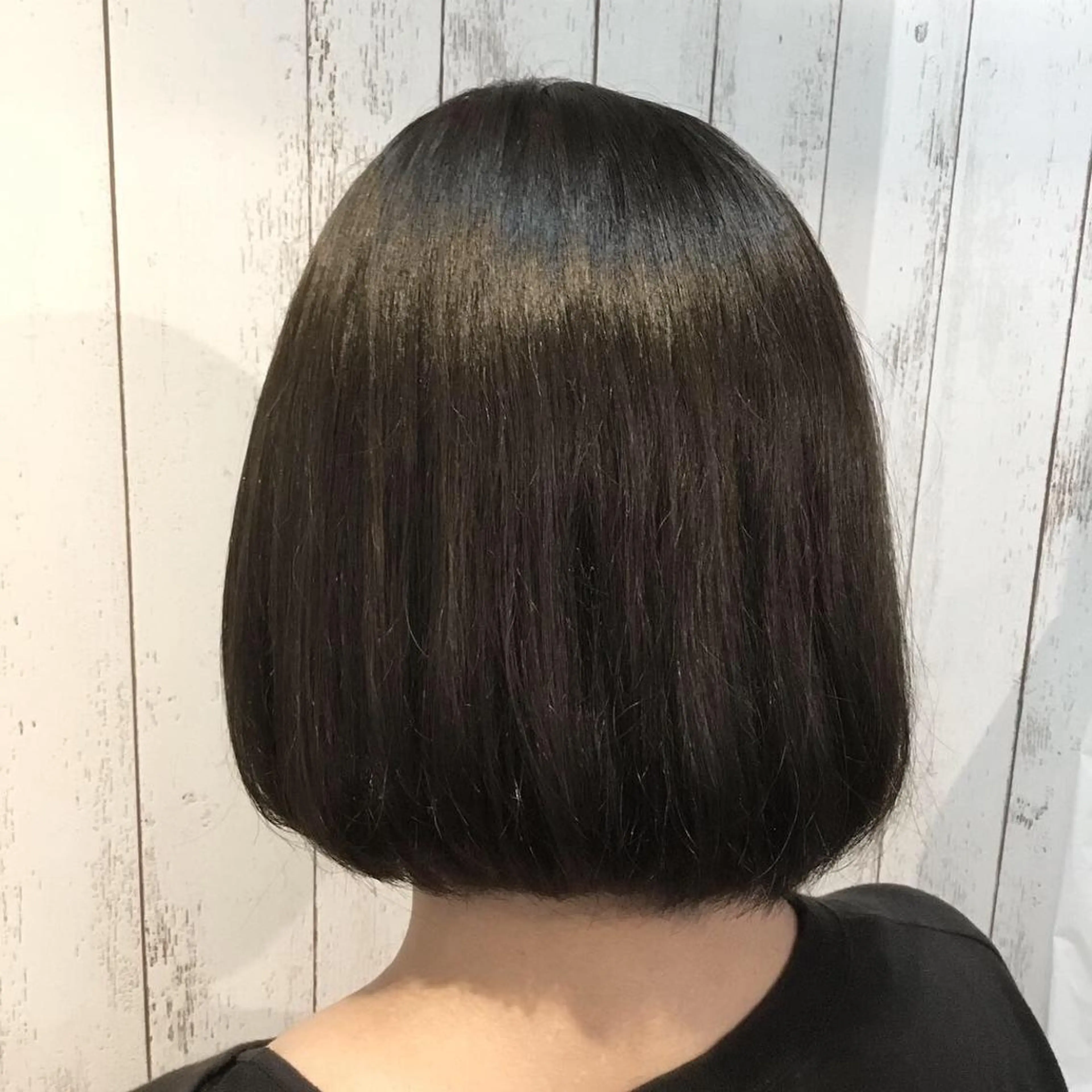 ミディアム カラー パーマ 金崎 新吾のヘアスタイル