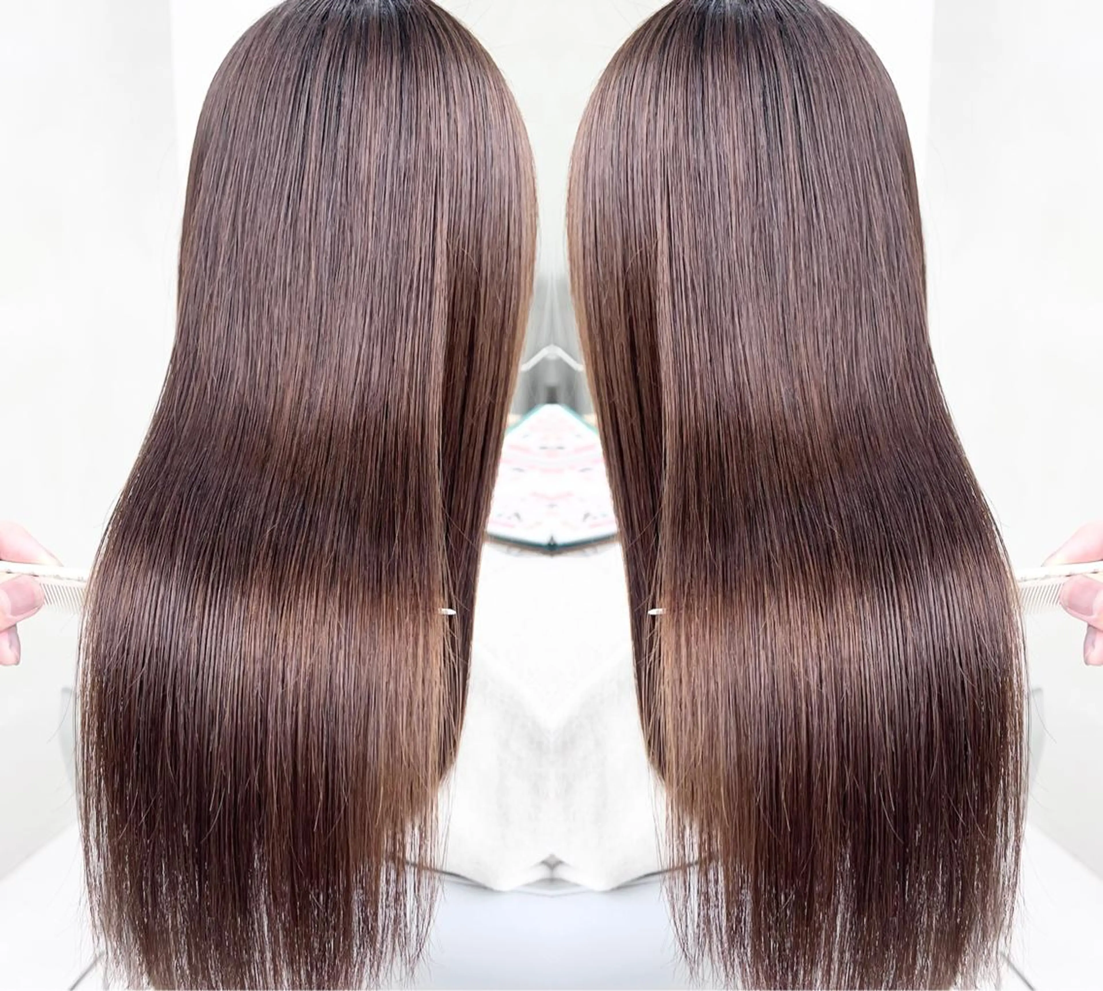 ロング パーマ 【くせ毛さんのお悩み 解決🍀】栗橋のヘアスタイル