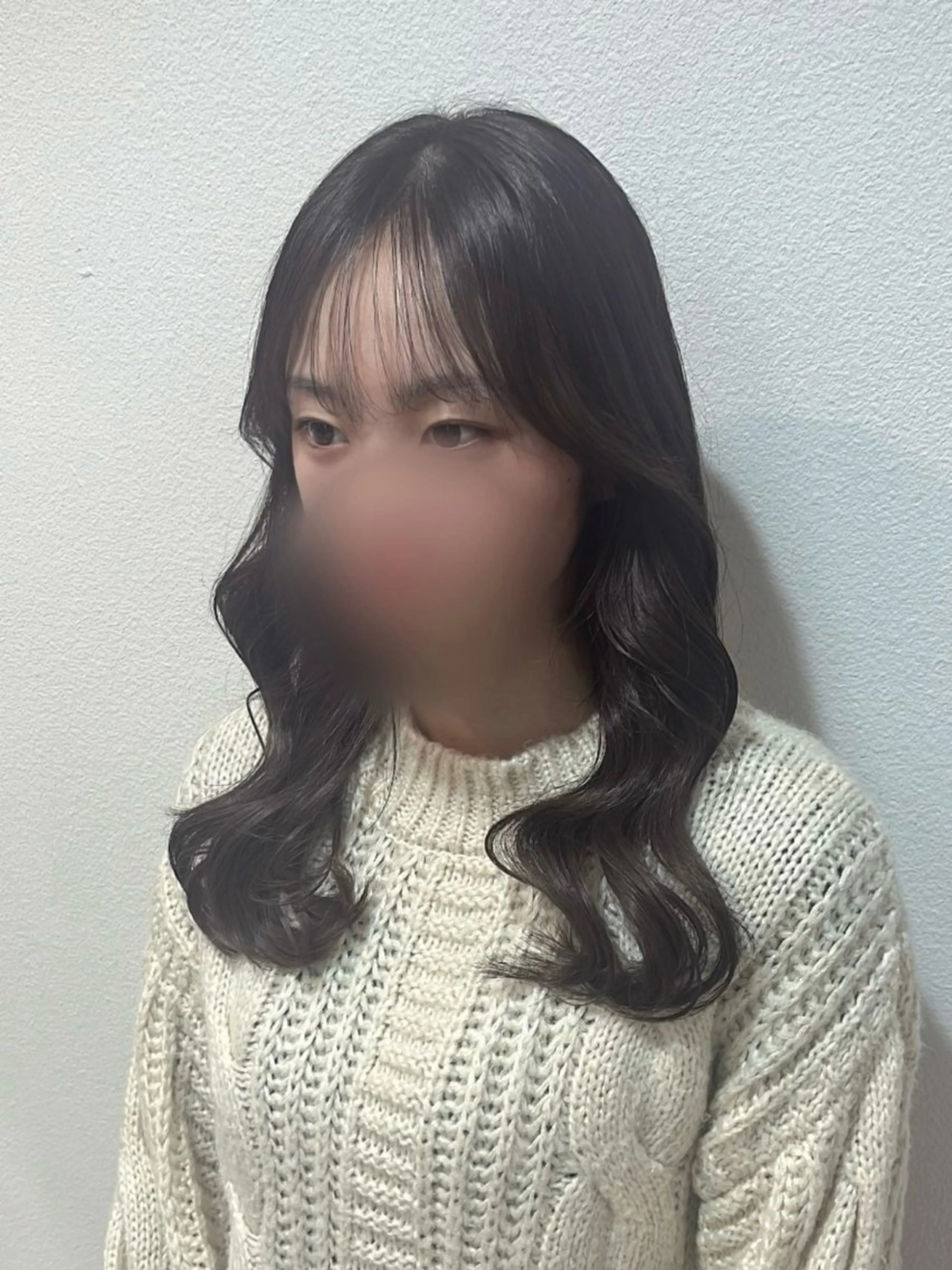 ロング カラー カット ヘアカラー トリートメント 透明感カラー／ 艶感カラー／RAMUのヘアスタイル