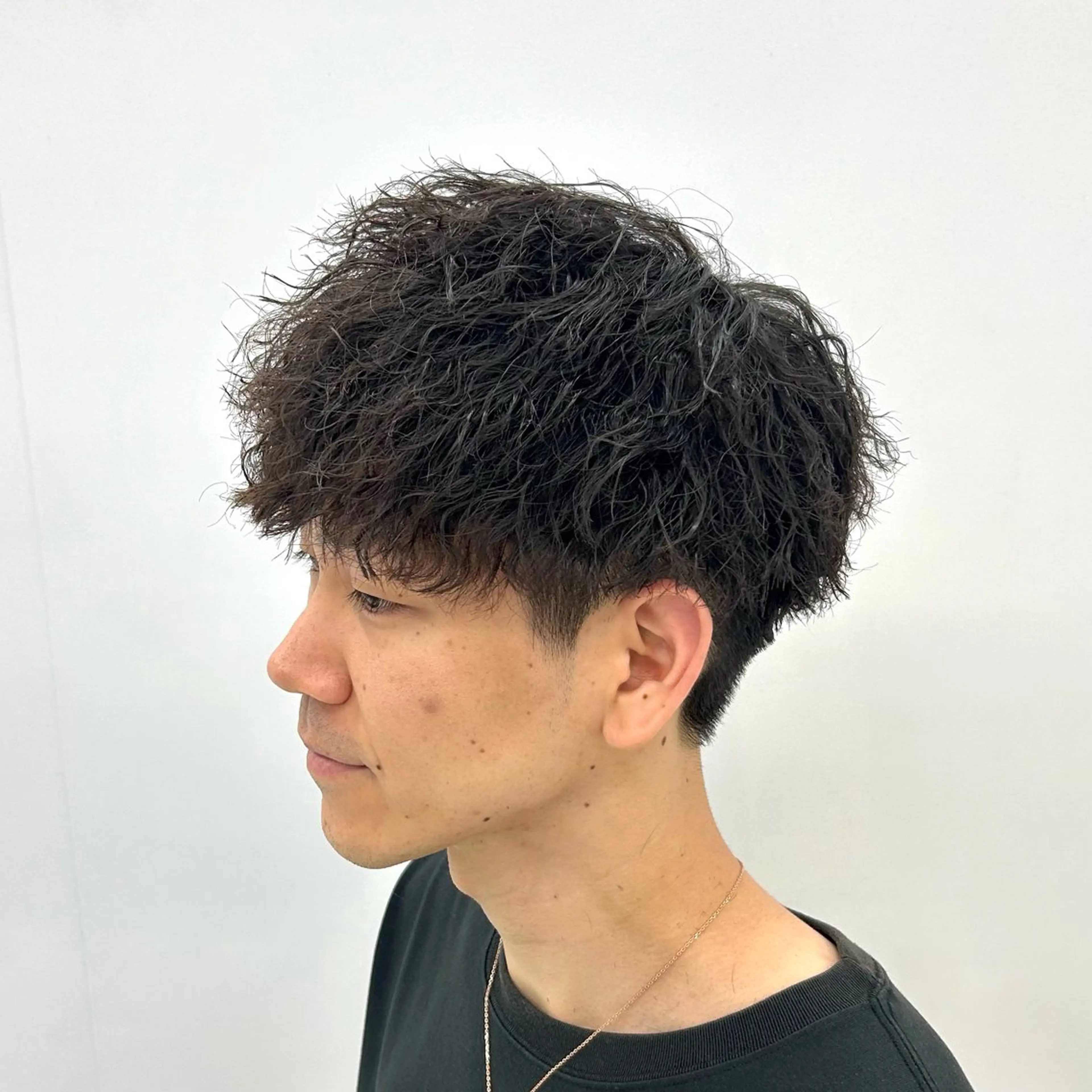 ショート パーマ メンズ メンズパーマ メンズツイストパーマ ツイストパーマ 【メンズパーマ特化】 🍏網中勇喜のヘアスタイル