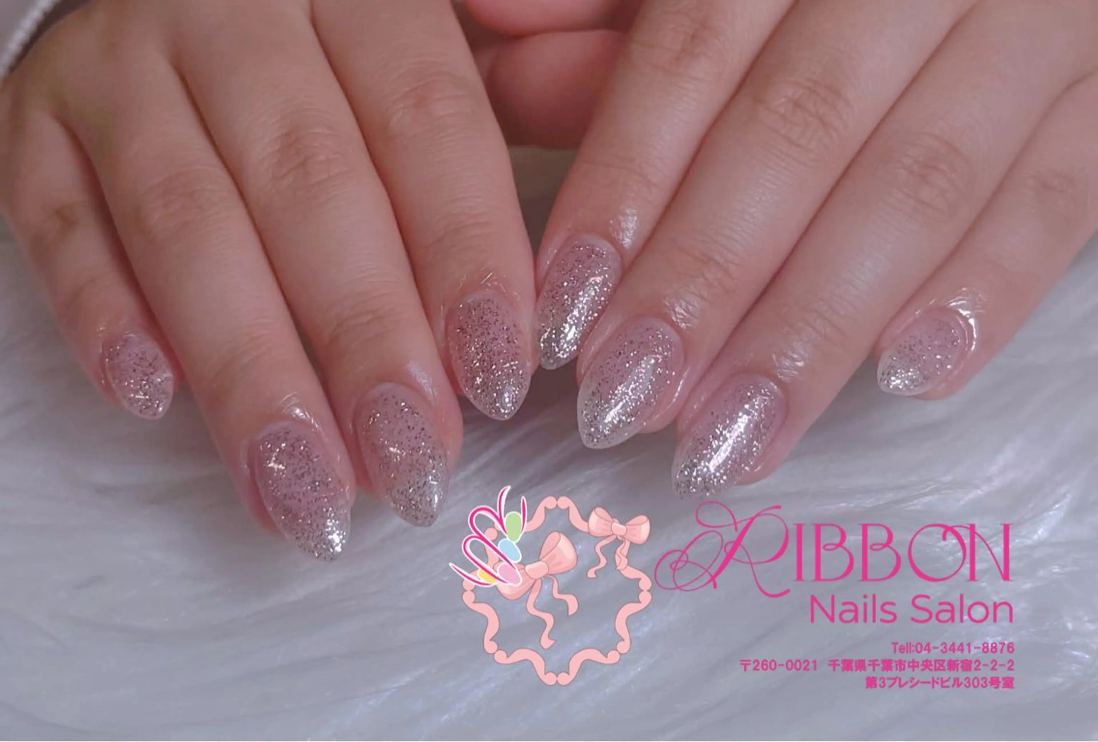 ネイル フレンチネイル ジェルネイル マグネットネイル 持ち込み ニュアンスネイル ハンドネイル Ribbonnail salonのネイルデザイン