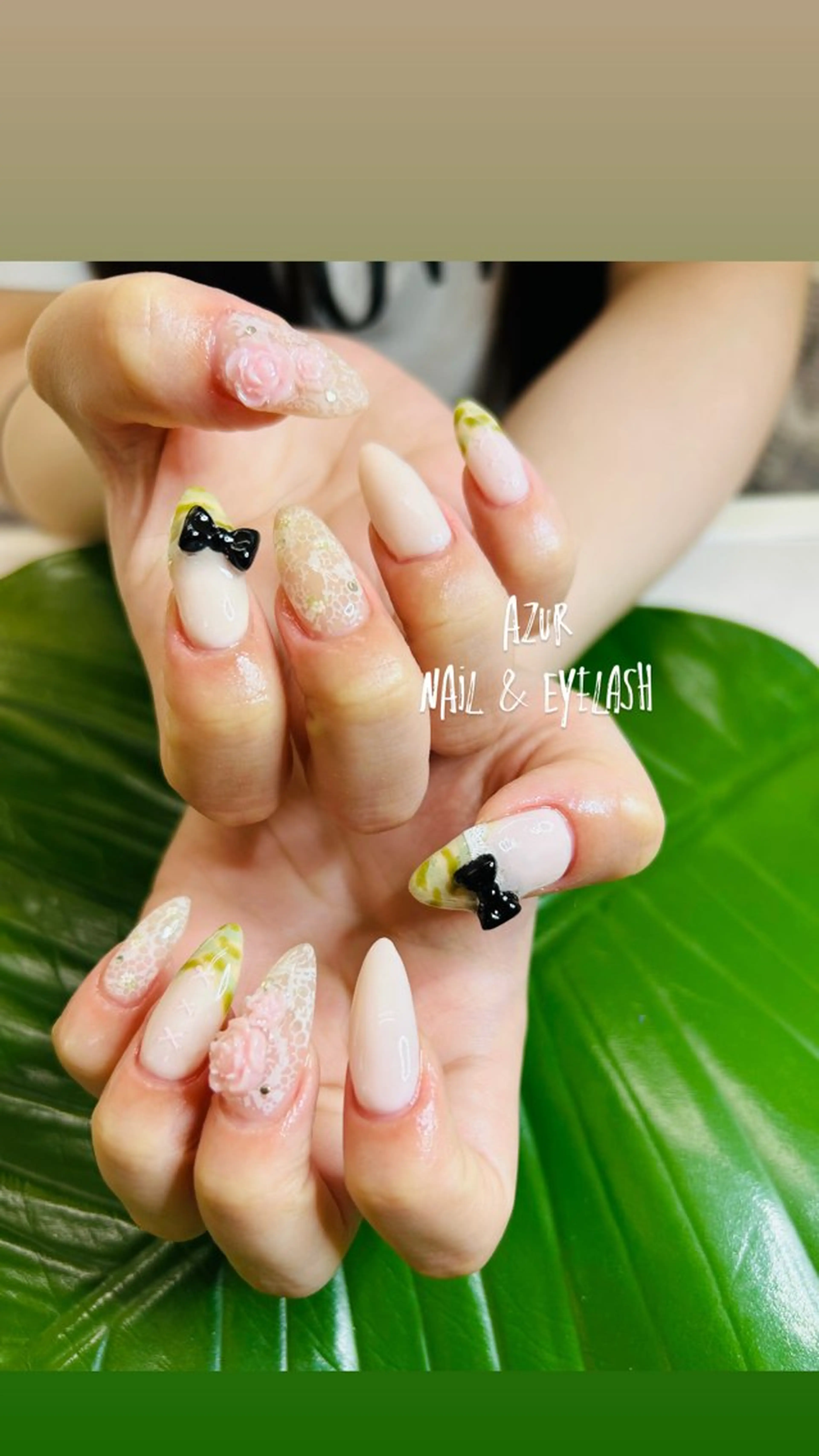 ネイル AZUR N&eyelashのネイルデザイン