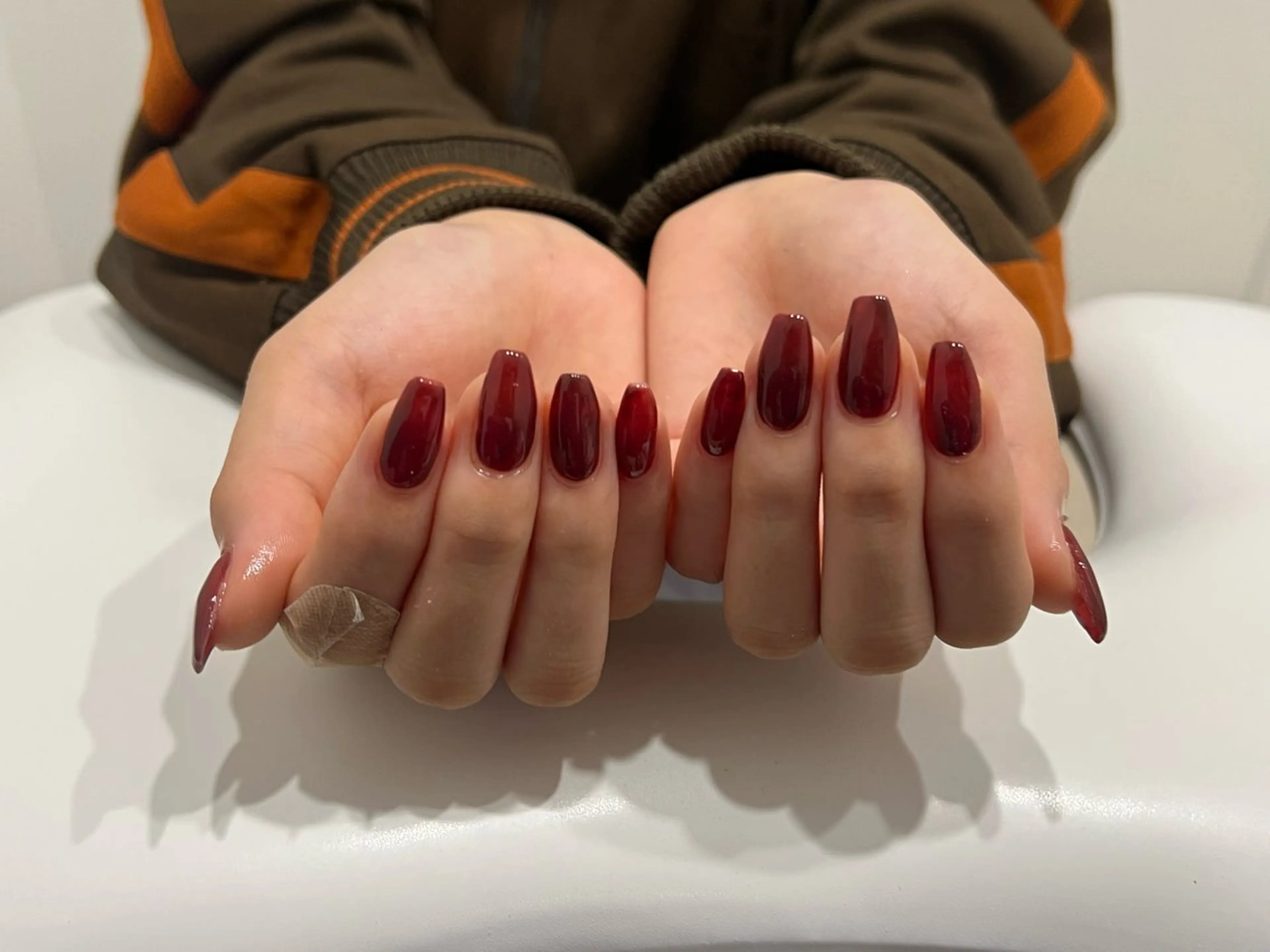 ネイル ワンカラーネイル nail salon Uran.のネイルデザイン