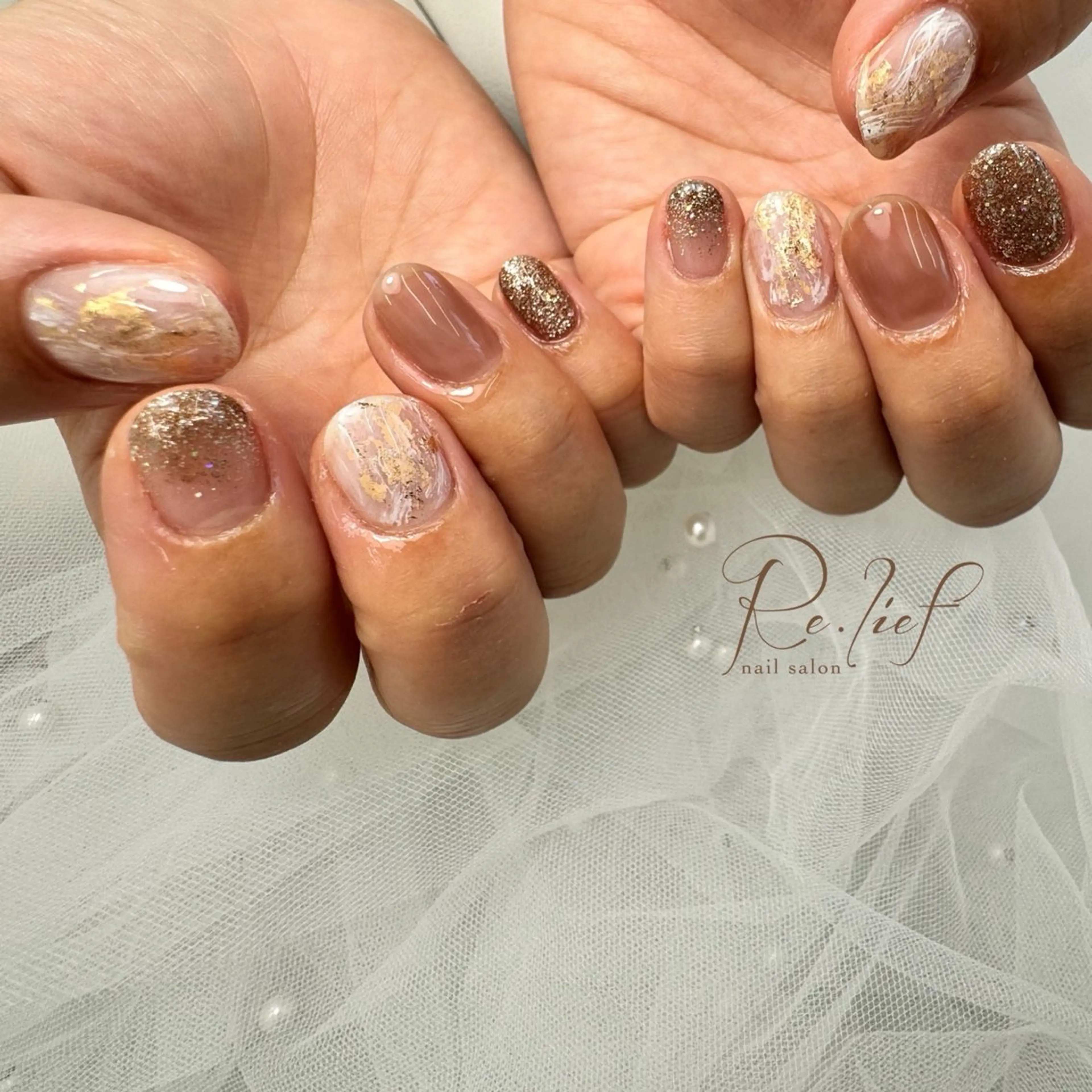 ネイル nail salon Re.lief所属・re.lief nailのネイルデザイン