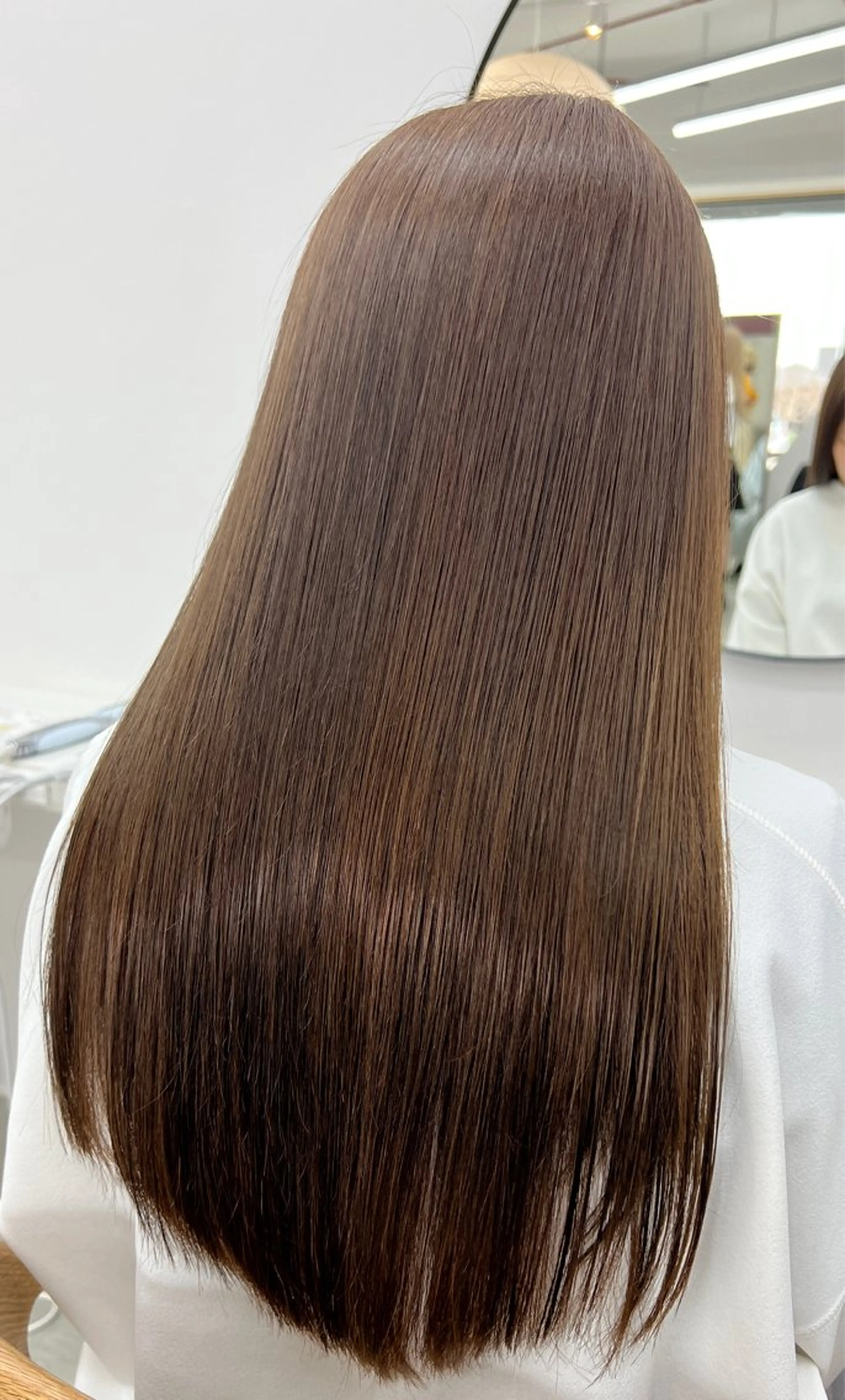 【✨圧倒的な美髪🫶🏻✨】カット+カラー+水素縮毛矯正+髪質改善TR ￥41400→￥33000✨の写真