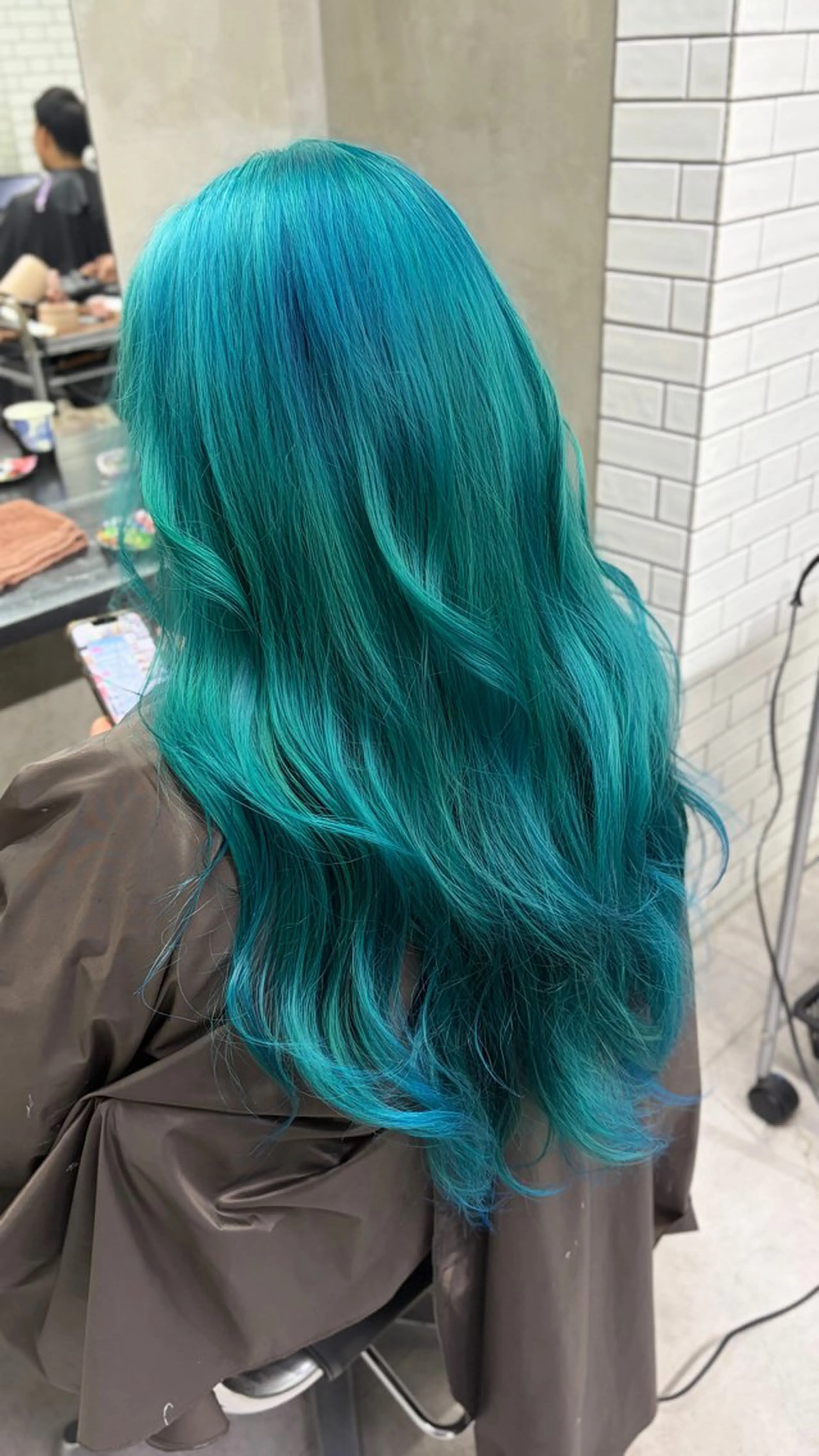 ロング カラー ブリーチ ロング トリートメント 髪質改善💎レイヤー /メンズ　井田直美のヘアスタイル