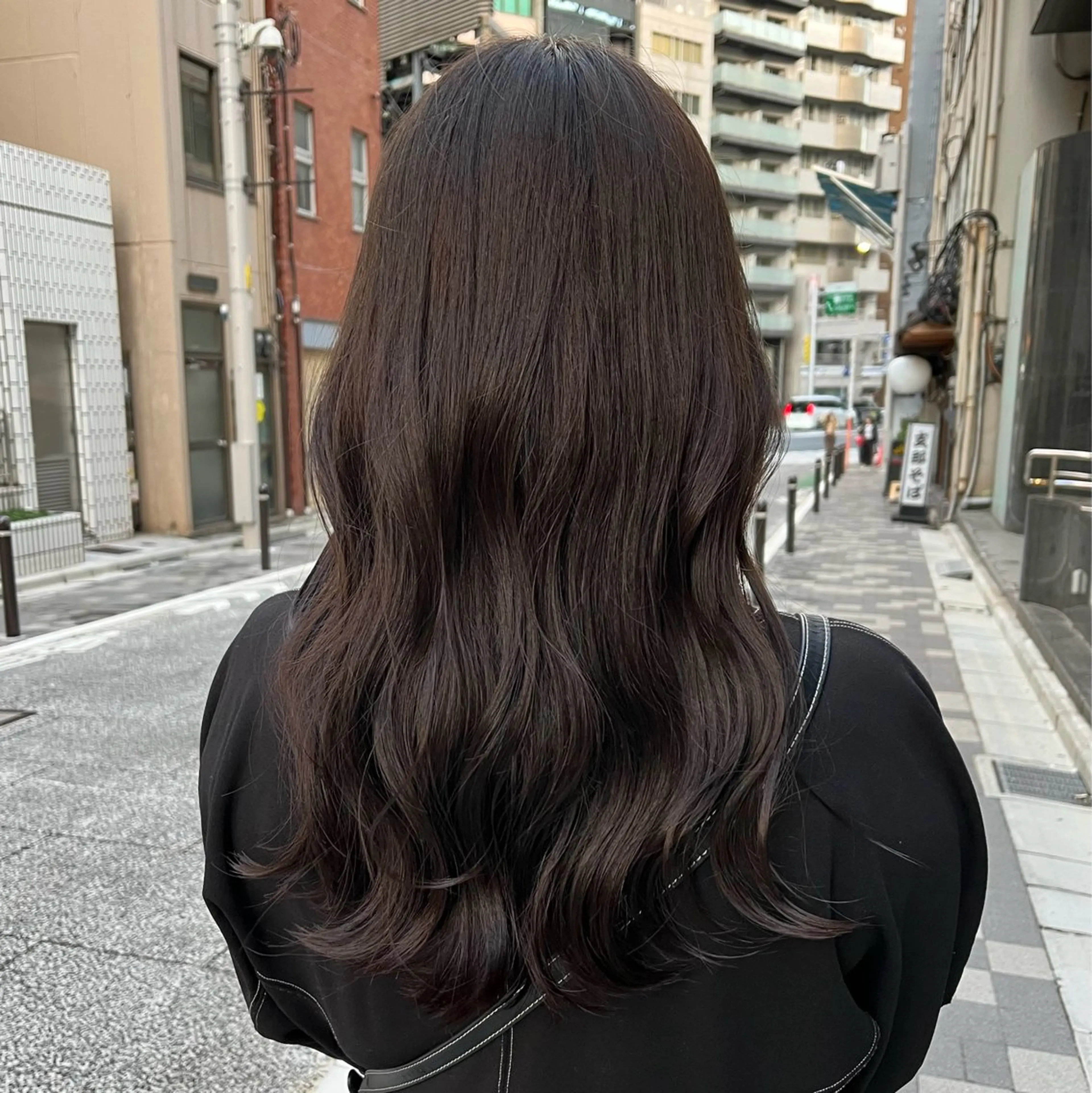 カラー ヘアカラー ヘッドスパ 髪質改善/レイヤー× 縮毛矯正🤍maiのヘアスタイル