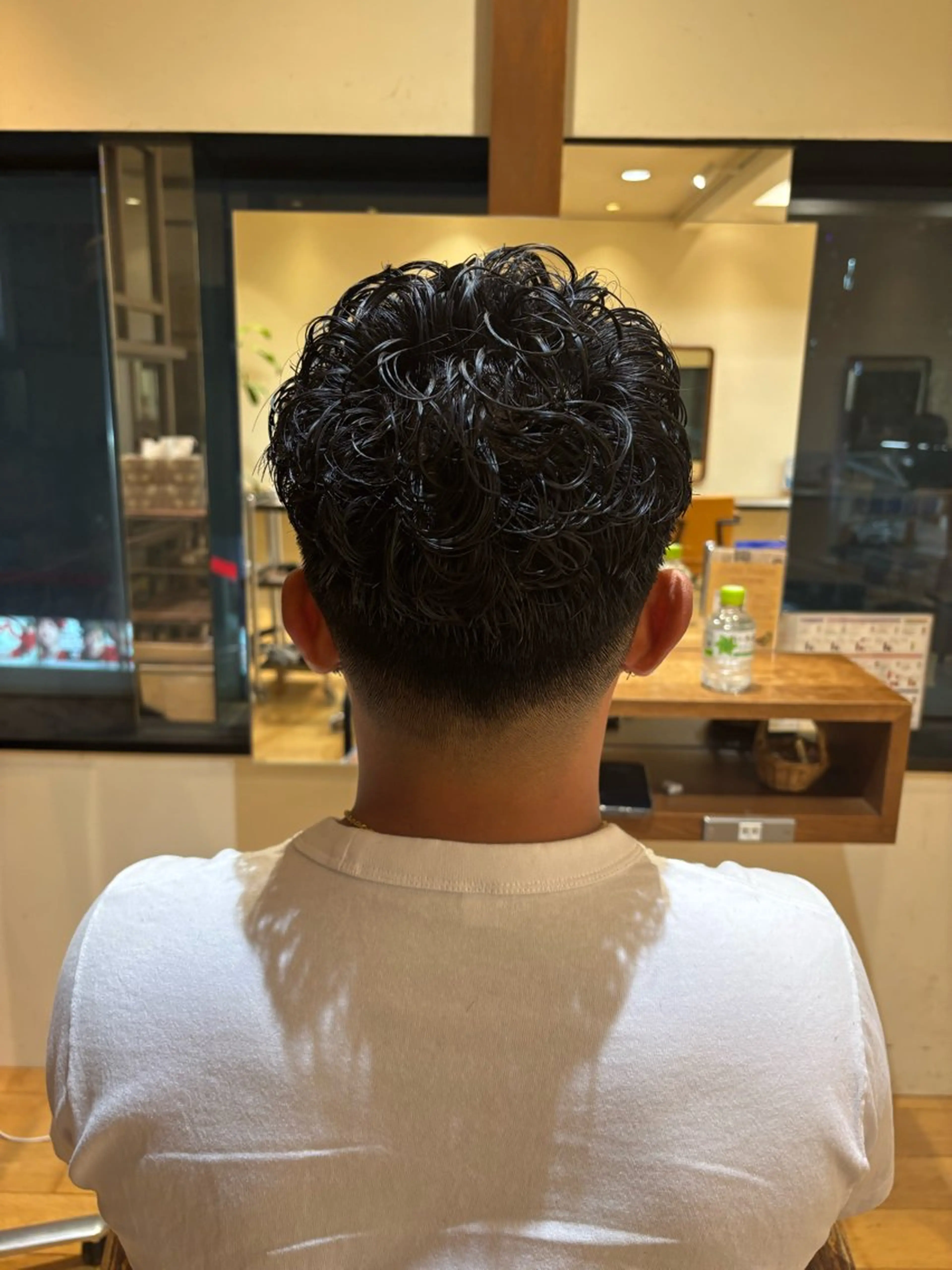 パーマ メンズ カット パーマ おもだか　がく /横須賀中央のヘアスタイル