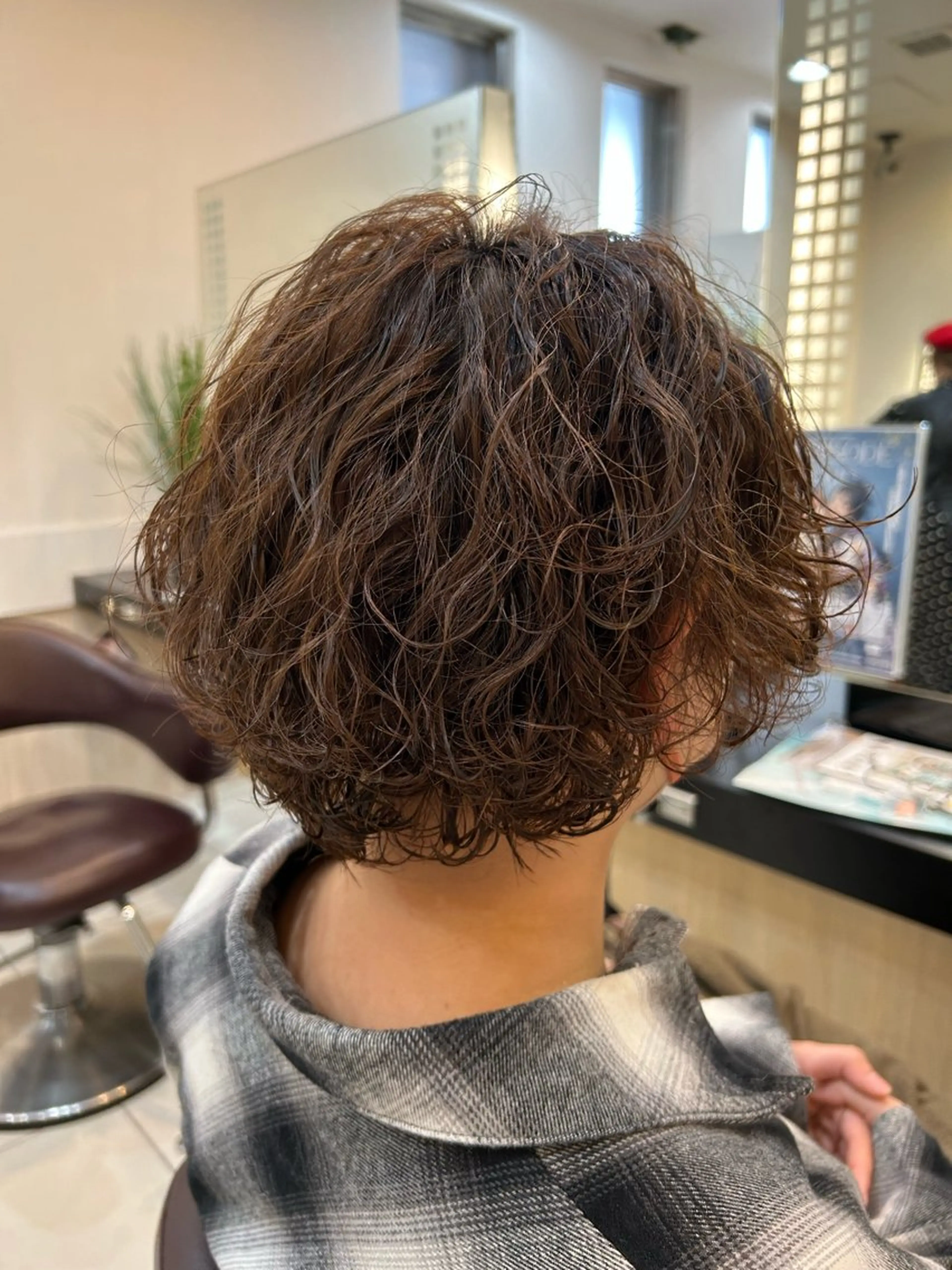 ミディアム パーマ リリー /Men's/パーマのヘアスタイル