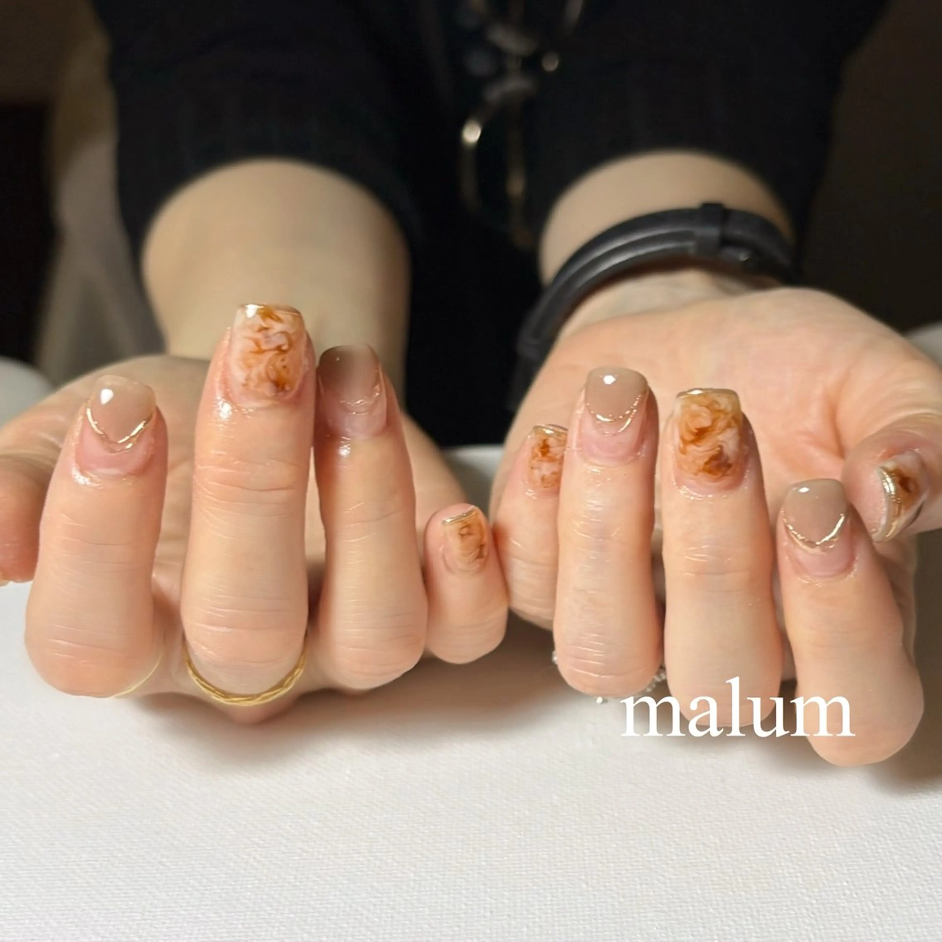 ネイル ハンドネイル malum nailのネイルデザイン