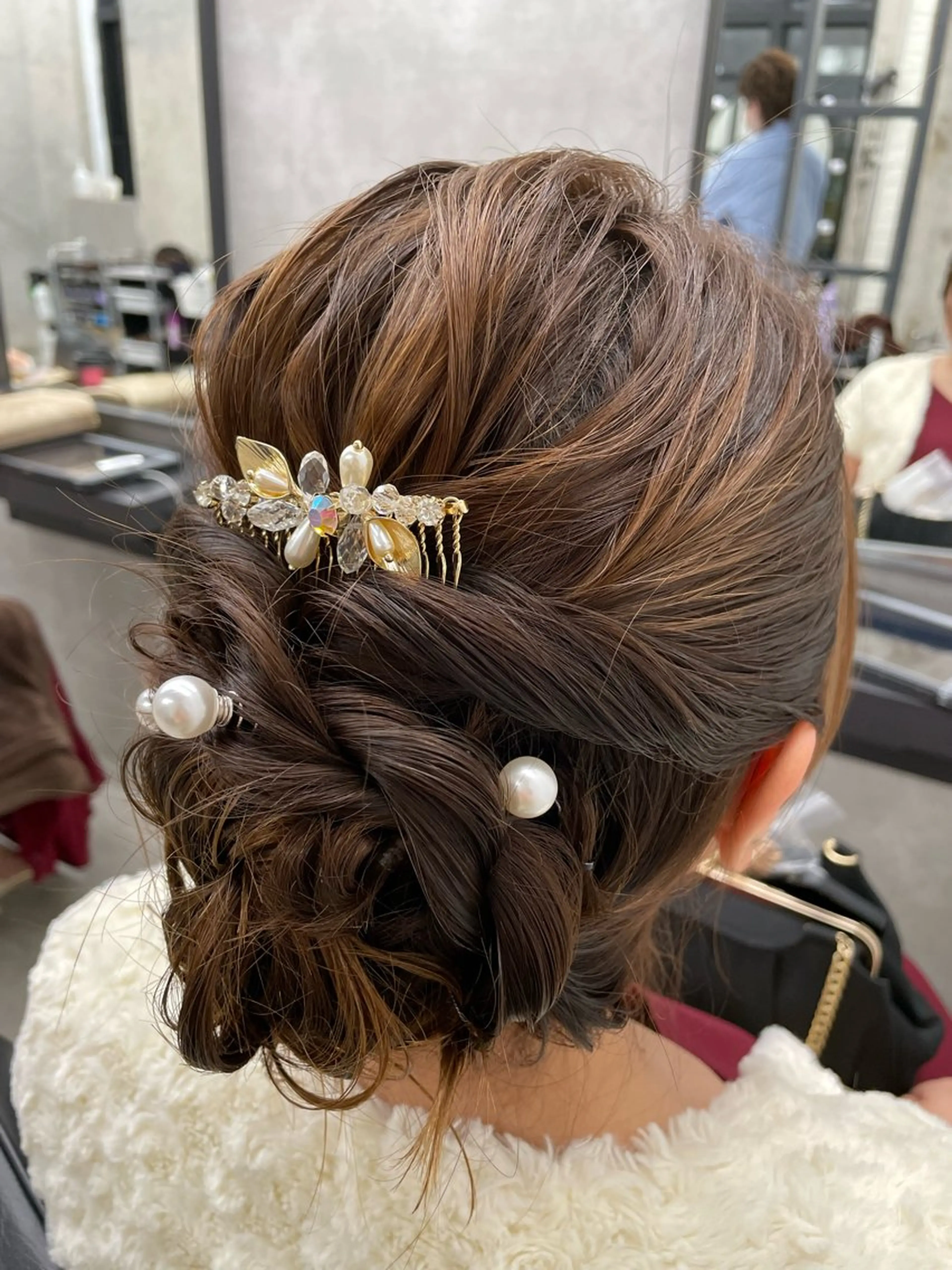 ロング ヘアアレンジ ヘアセット すぐ巻ける縮毛矯正 🍀勝倉　麗のヘアスタイル