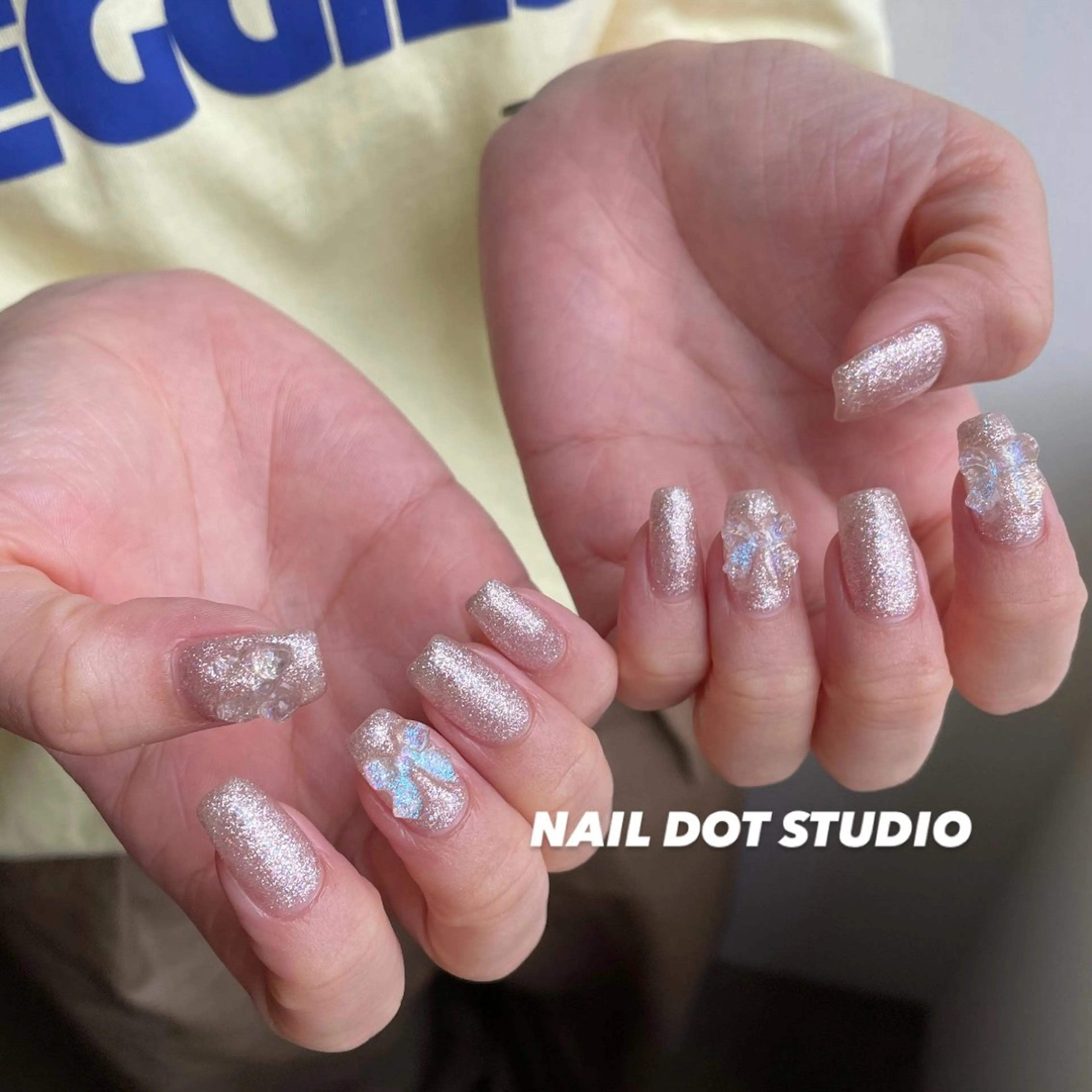 ネイル リボン NAIL DOT STUDIO堺筋本町のネイルデザイン