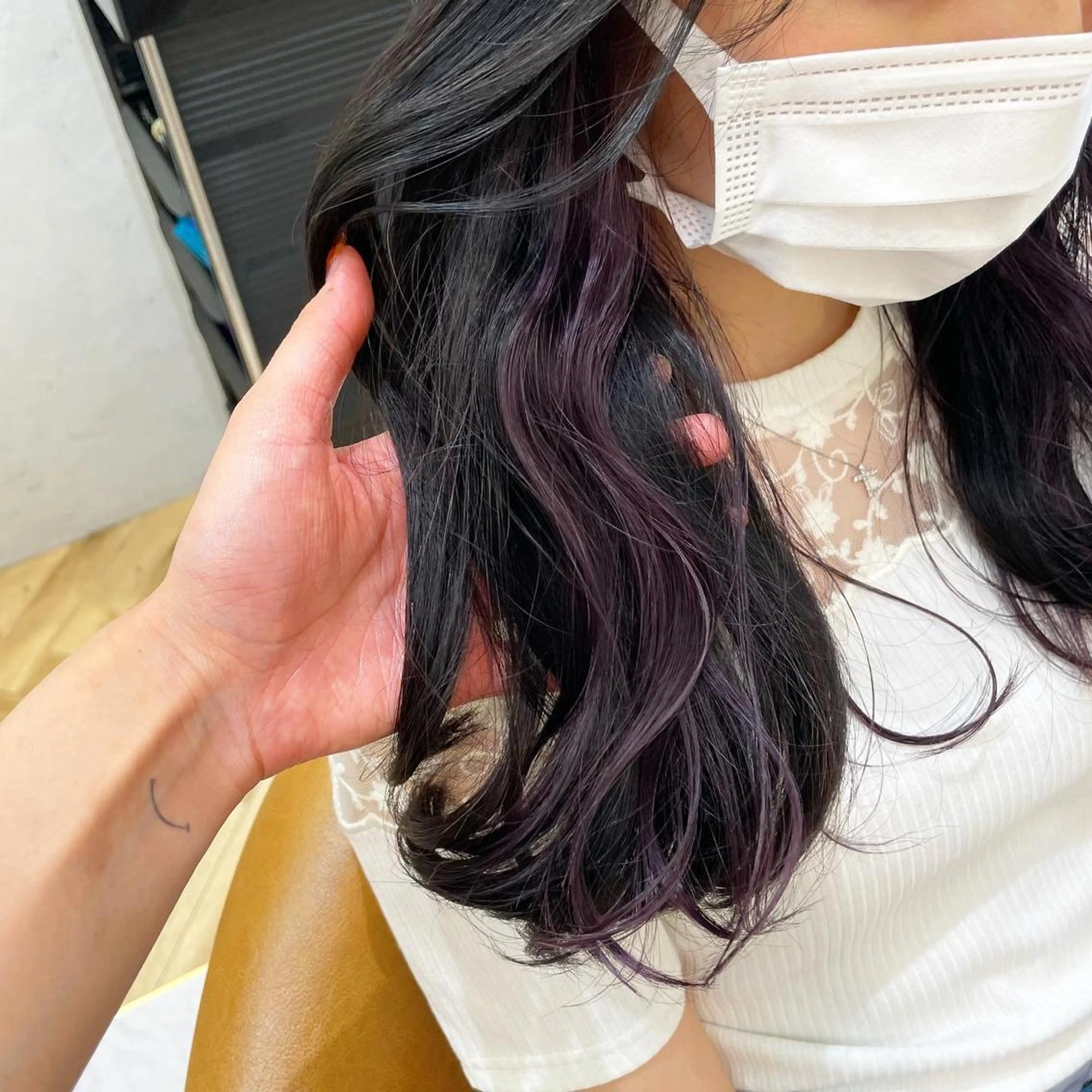 ロング カラー インナーカラー ♥️ブリーチ/ボブ/ レイヤー♥️maiのヘアスタイル