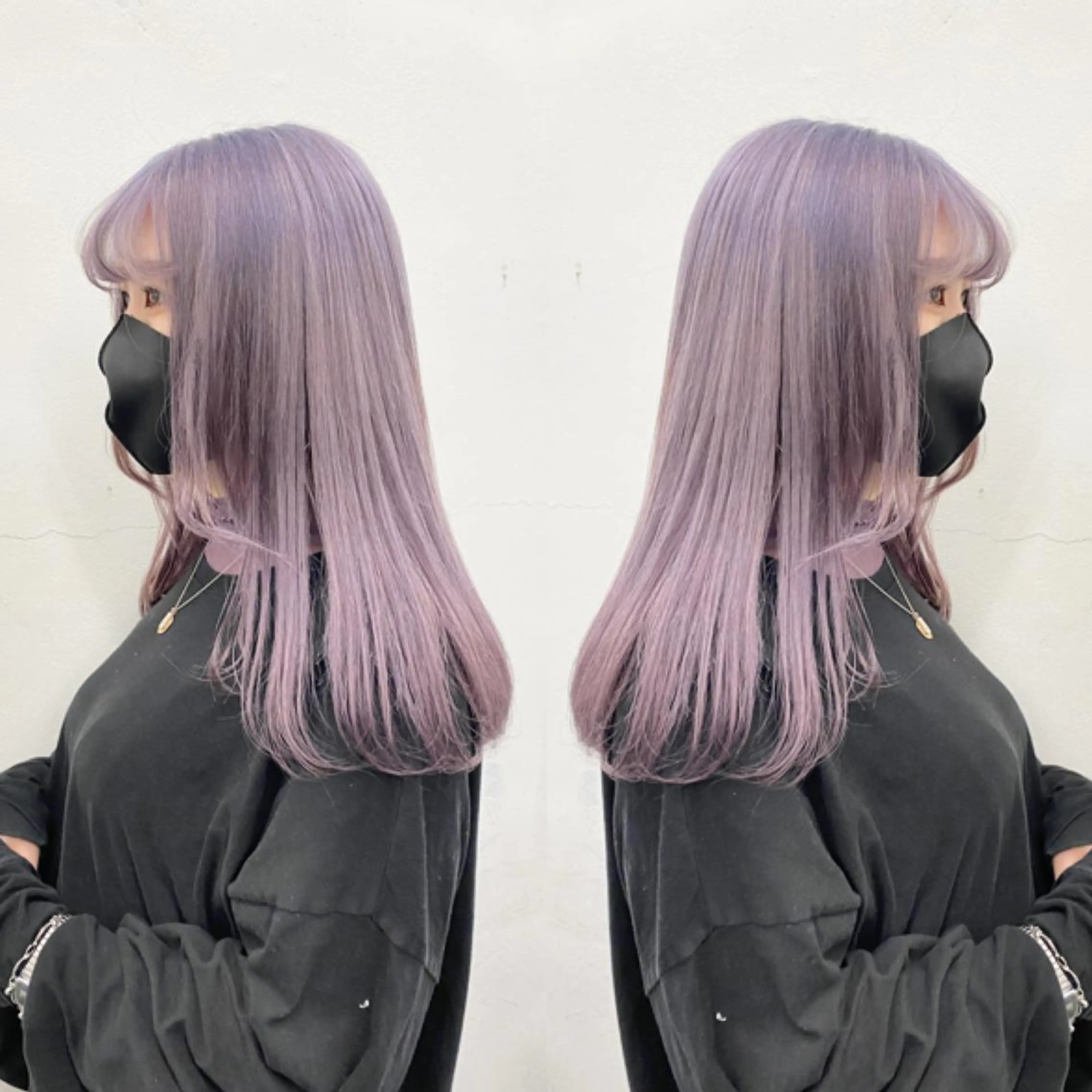 ✂️💗ケアブリーチ＋カラー＋前髪顔まわりcut💗✂️お気に入り＆応援ボタンクリックでトリートメント無料サービス💗の写真