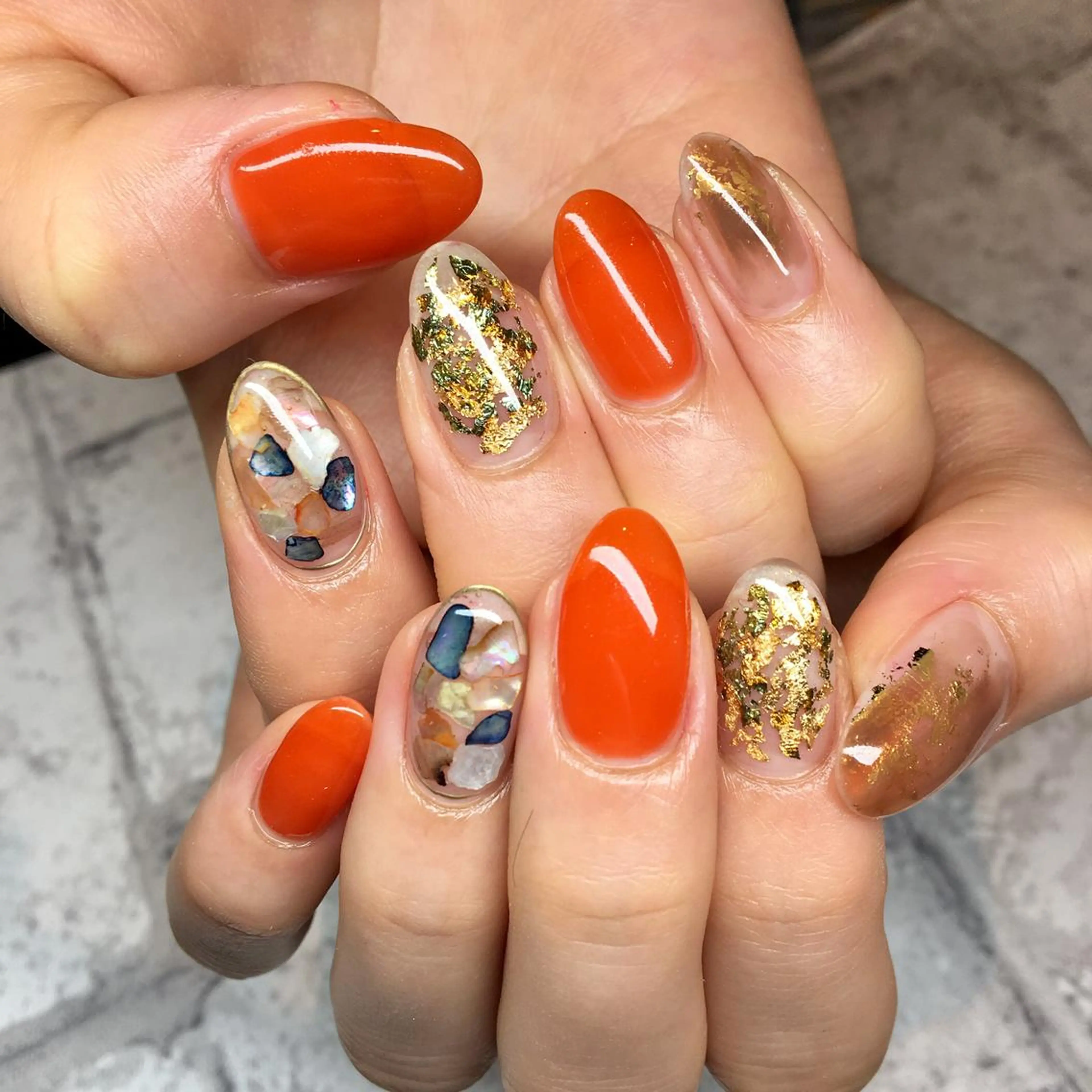 ネイル repos~ルポ~所属・里見 麗のネイルデザイン