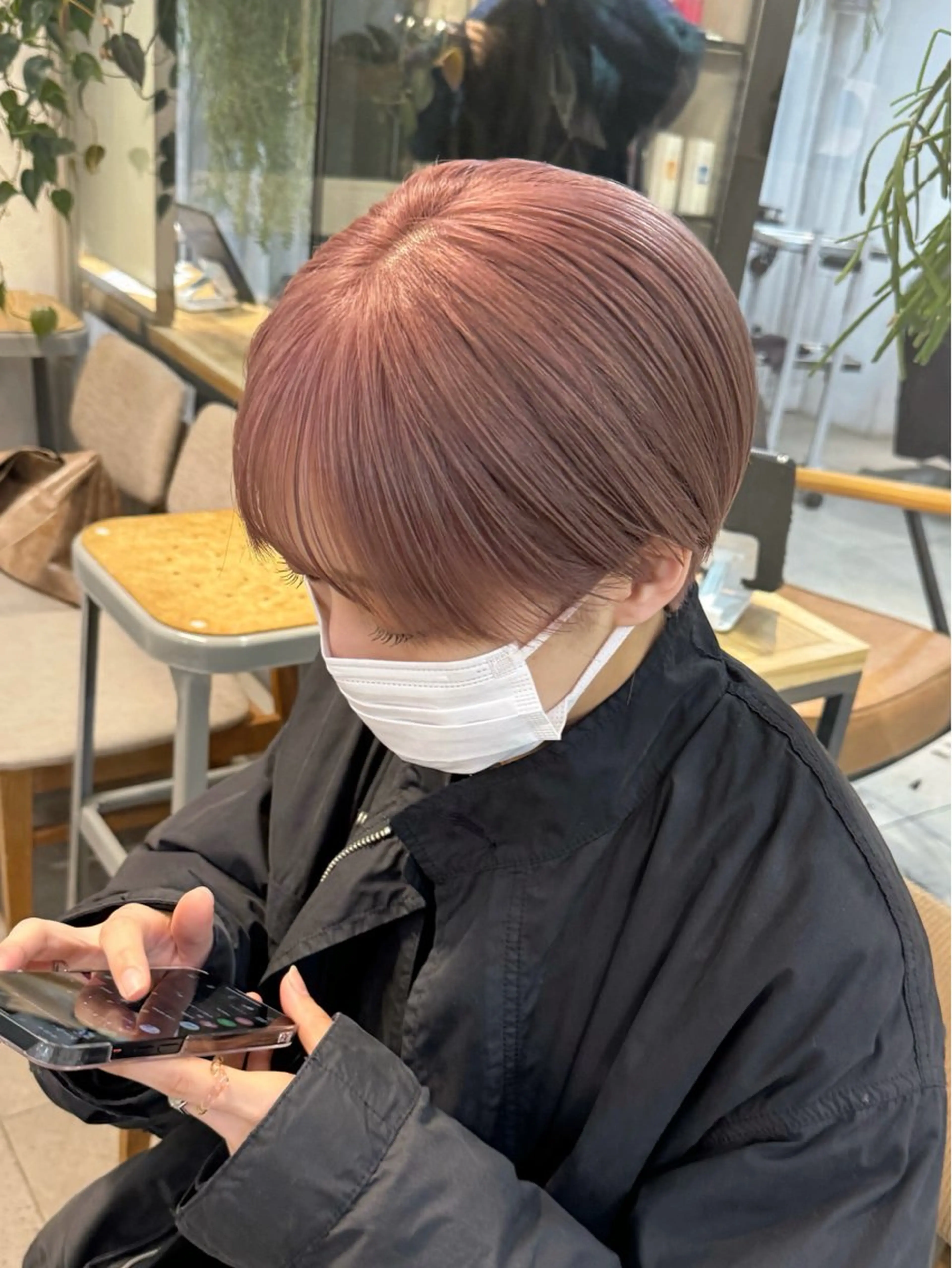 ショート ヘアカラー トリートメント Lomalia 🤍🫧/makoのヘアスタイル