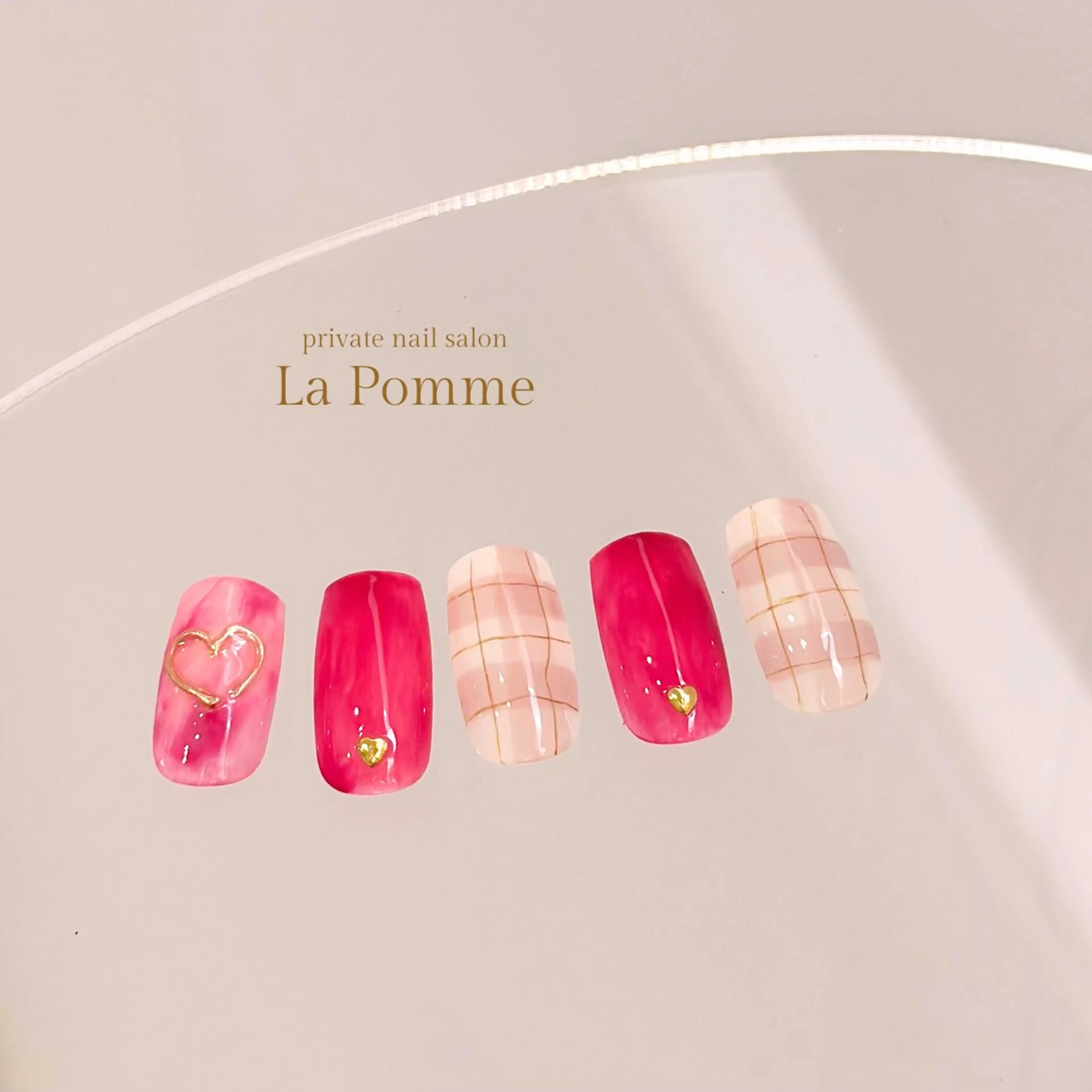 ネイル nail salon La Pommeのネイルデザイン
