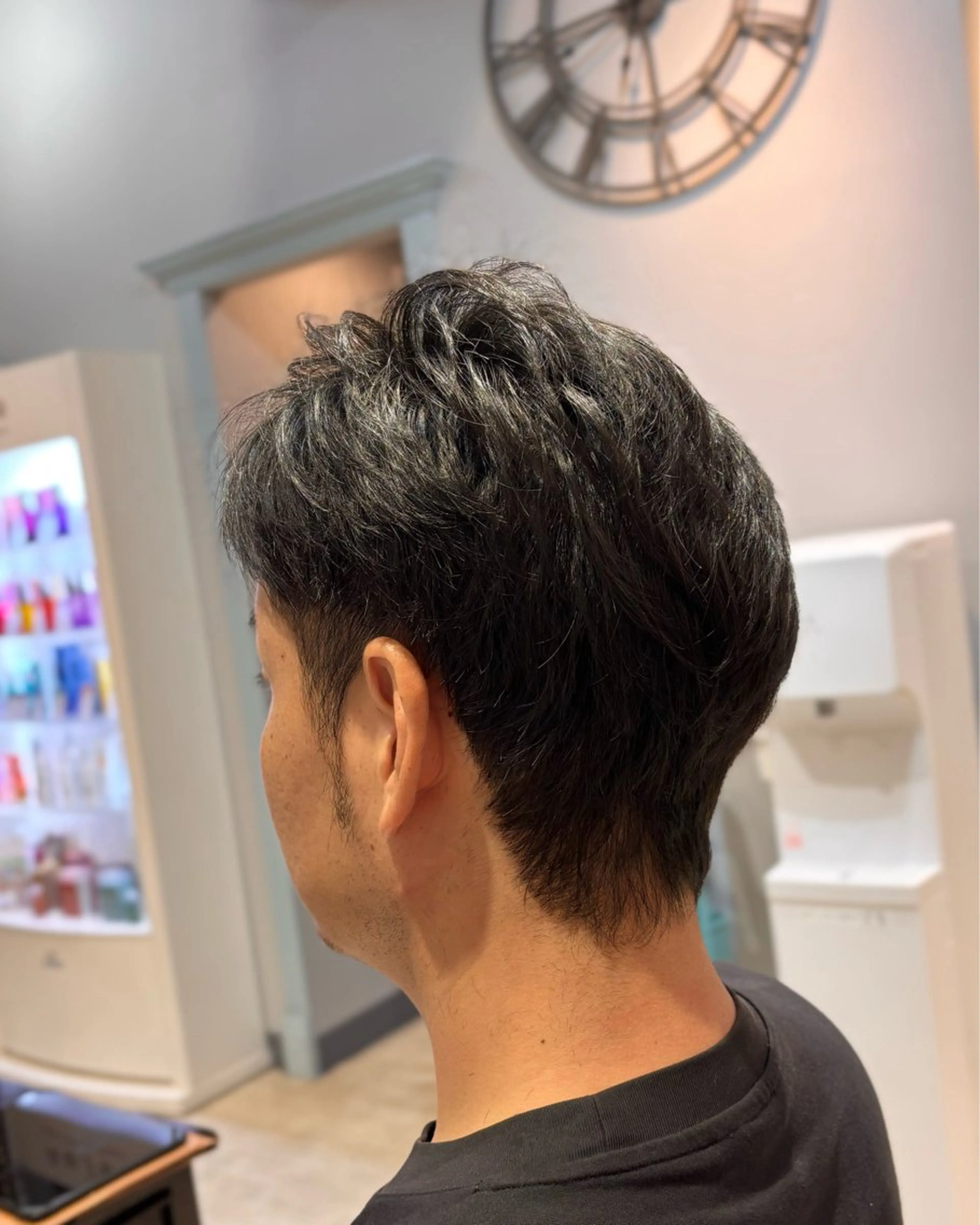 ショート メンズ カット 🌱なゆみ🌱透明感 /ナチュラル/高宮のヘアスタイル