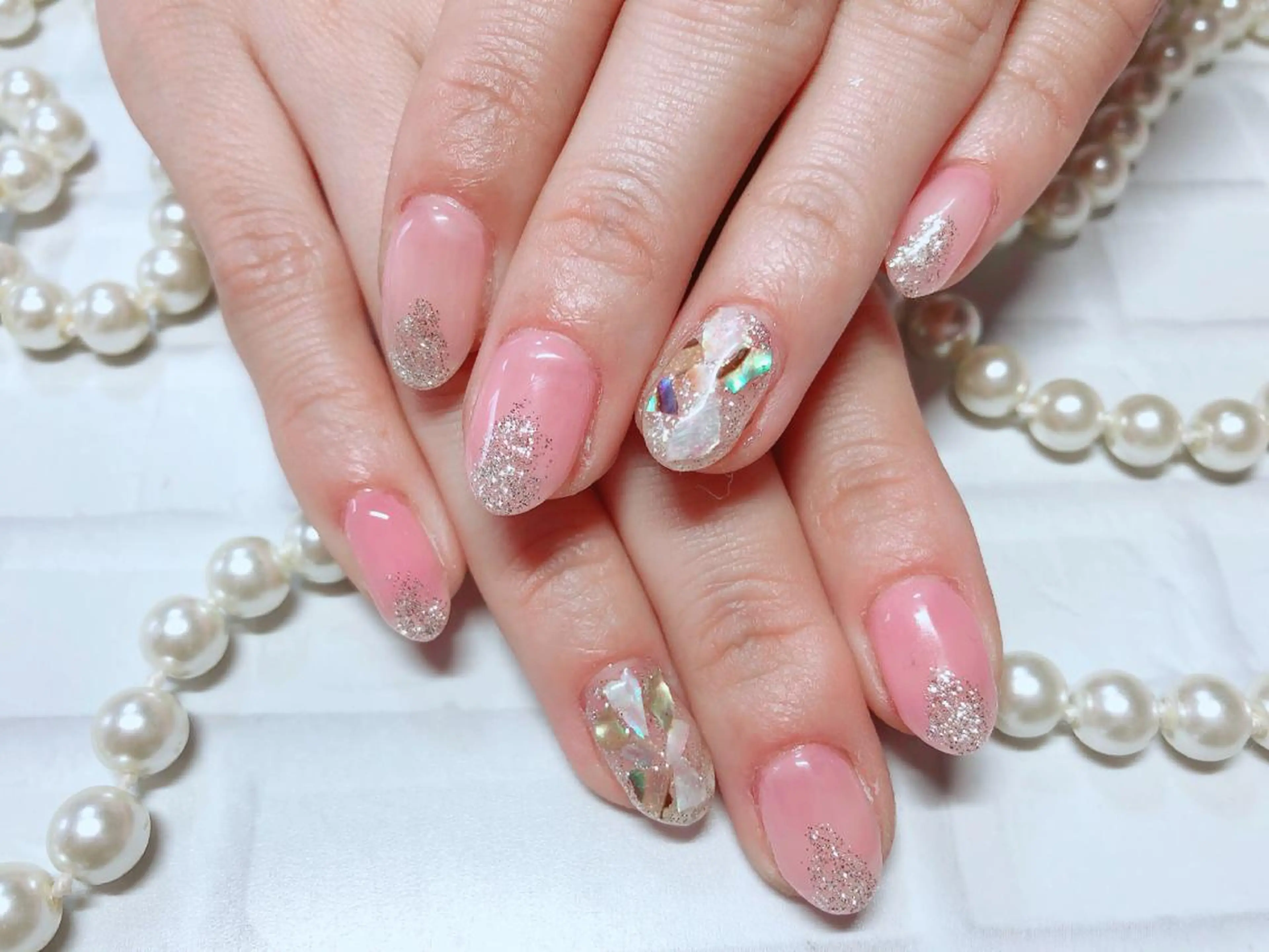 ネイル ピンク ハンドネイル ハンドケア ネイル･脱毛サロン HARRYSのエステ・リラクイメージ