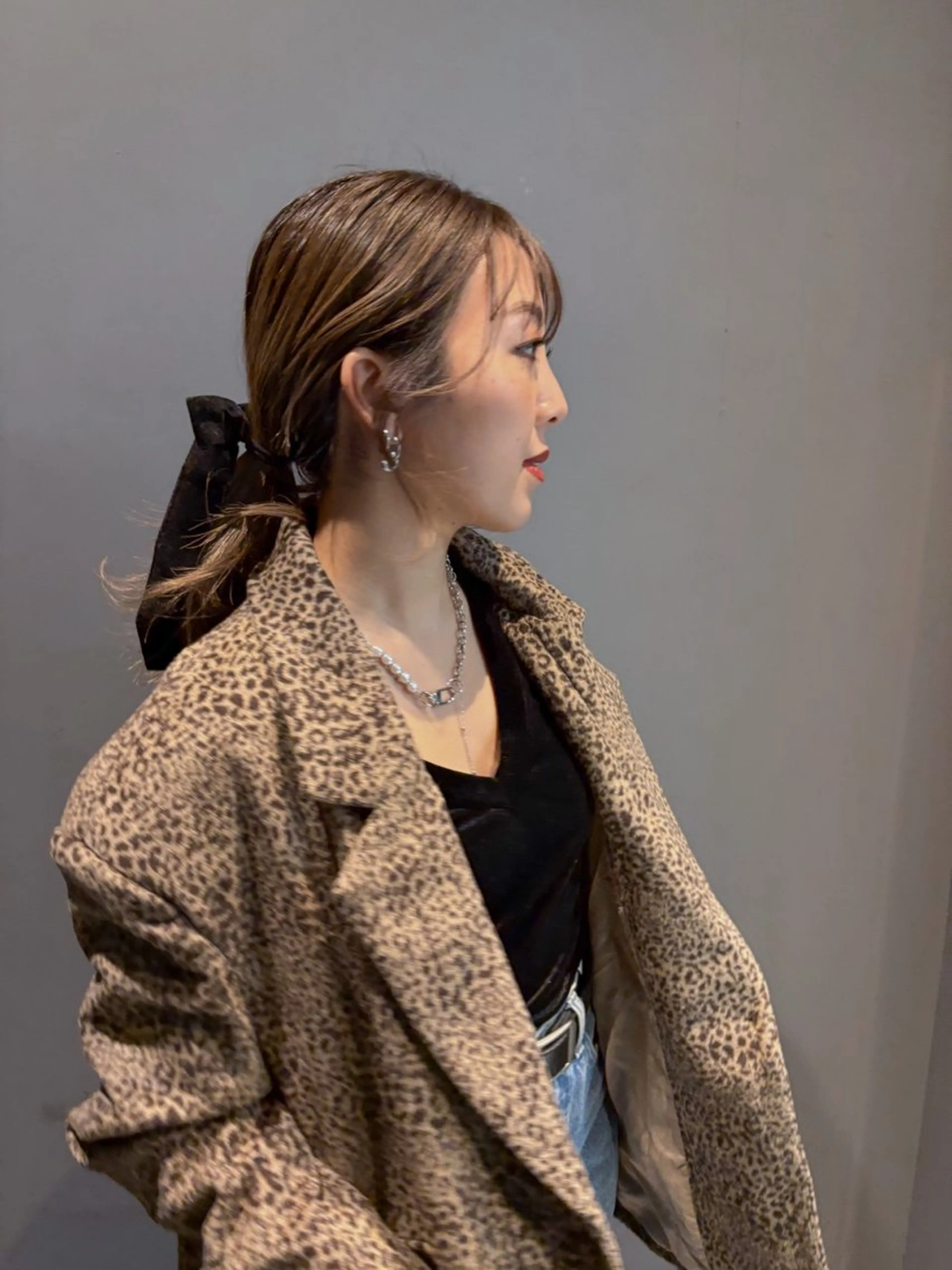 セミロング カラー ヘアセット 似合わせ｜レイヤー 🪩yurikaのヘアスタイル