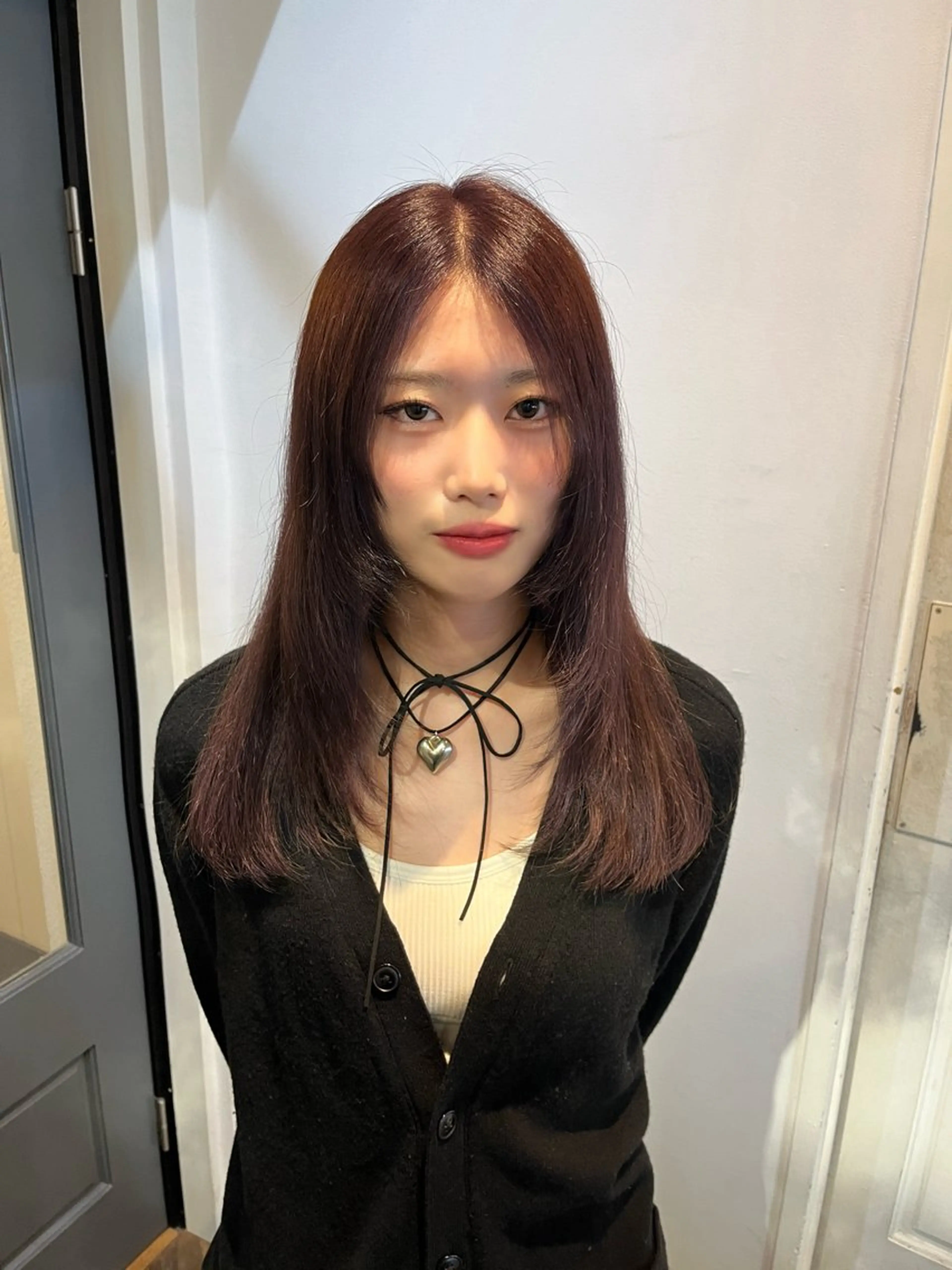 セミロング カラー HOMIE TOKYO所属・sora / 渋谷 / ハイトーンのヘアスタイル