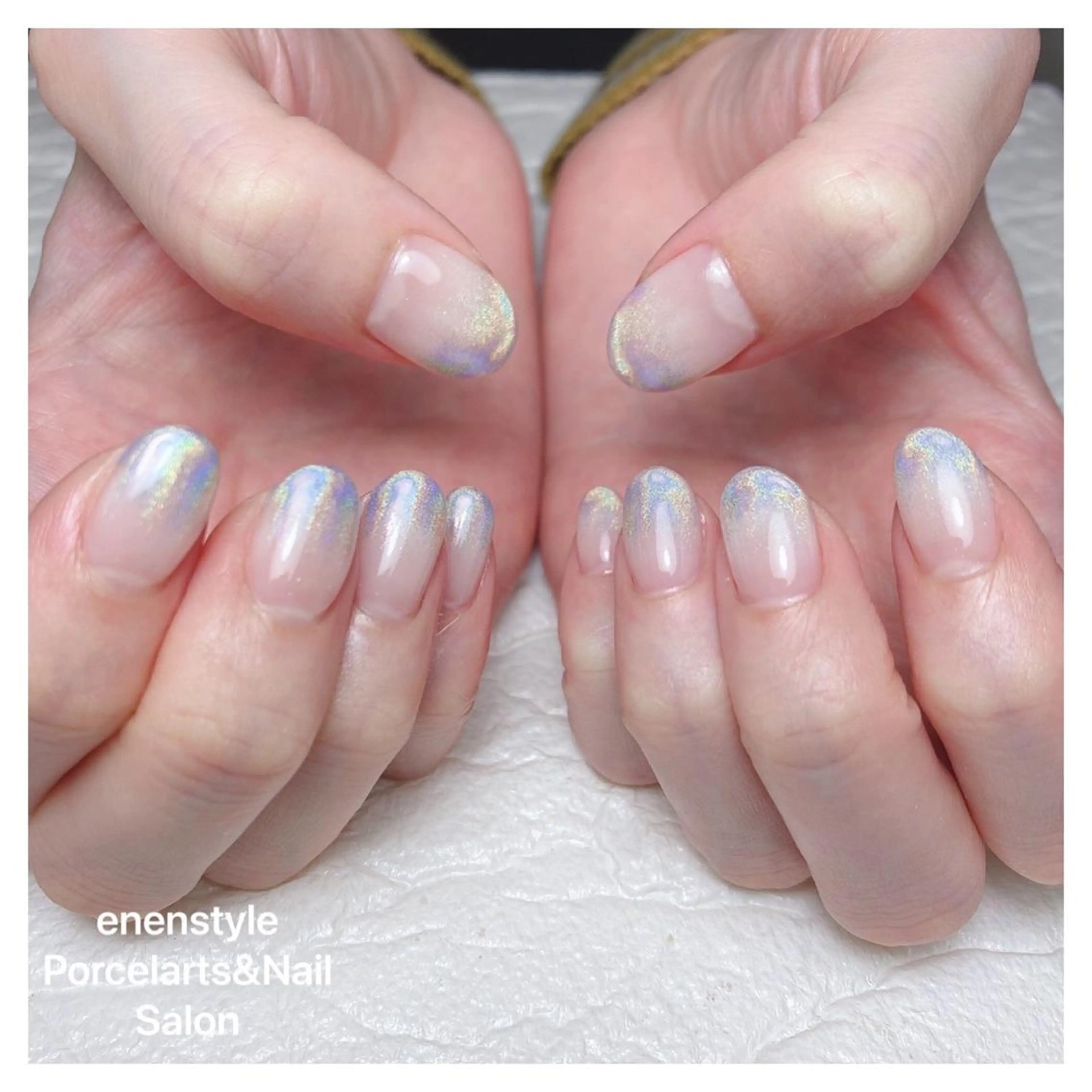 ミディアム ネイル アイブロウ 👑enen style👑のネイルデザイン