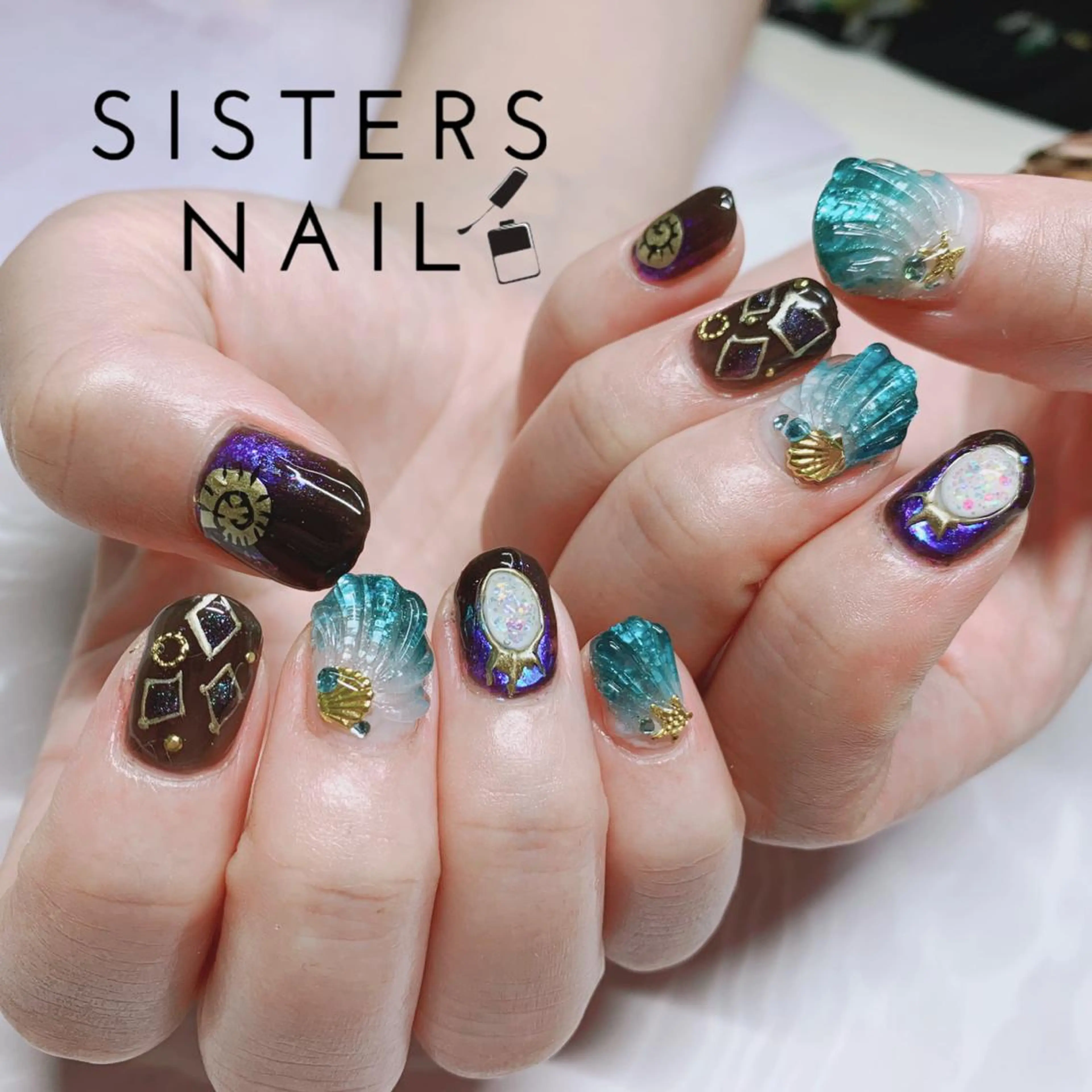 ネイル ハンドネイル ハンドケア sisters nail.fのネイルデザイン