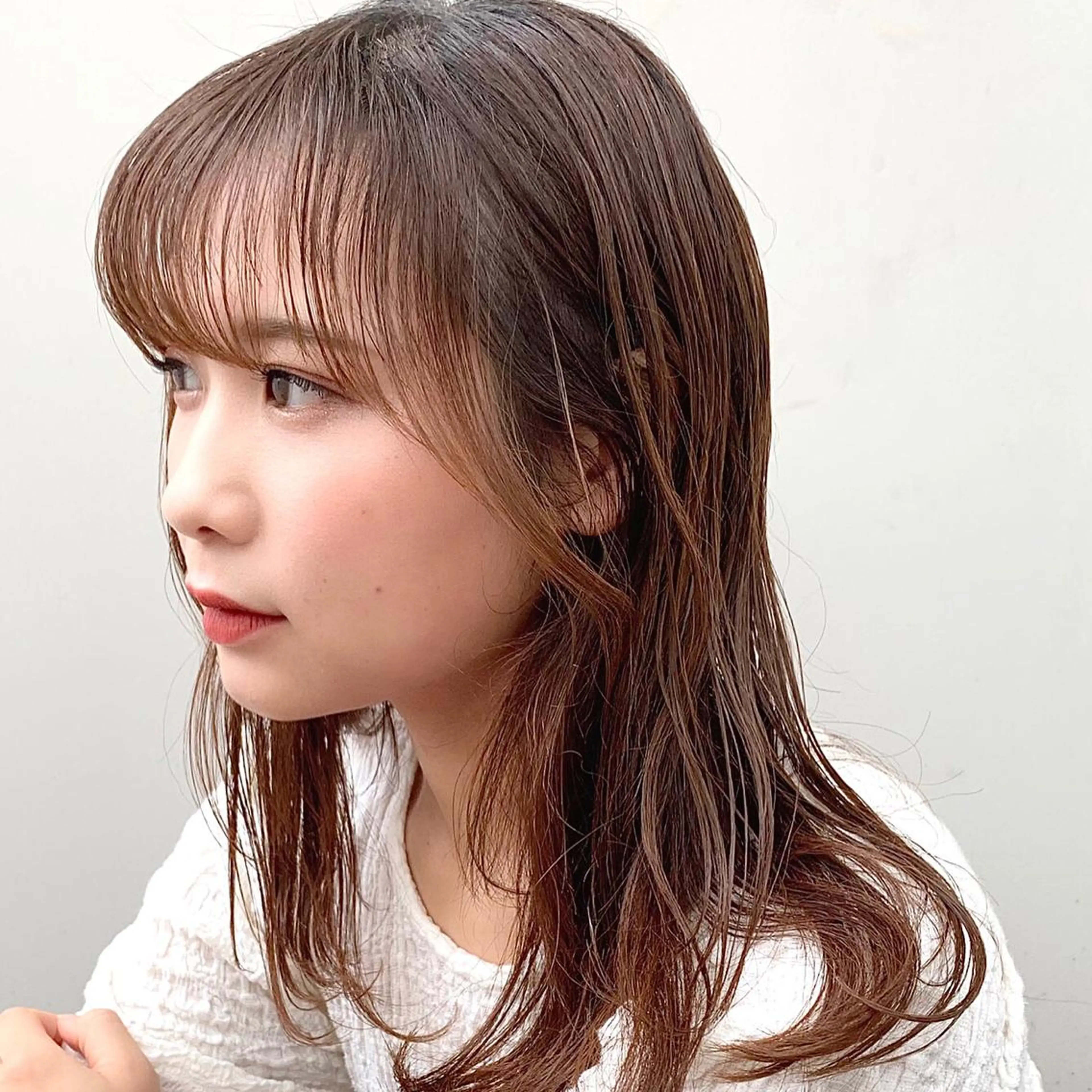 セミロング カラー 似合わせショート kengoのヘアスタイル