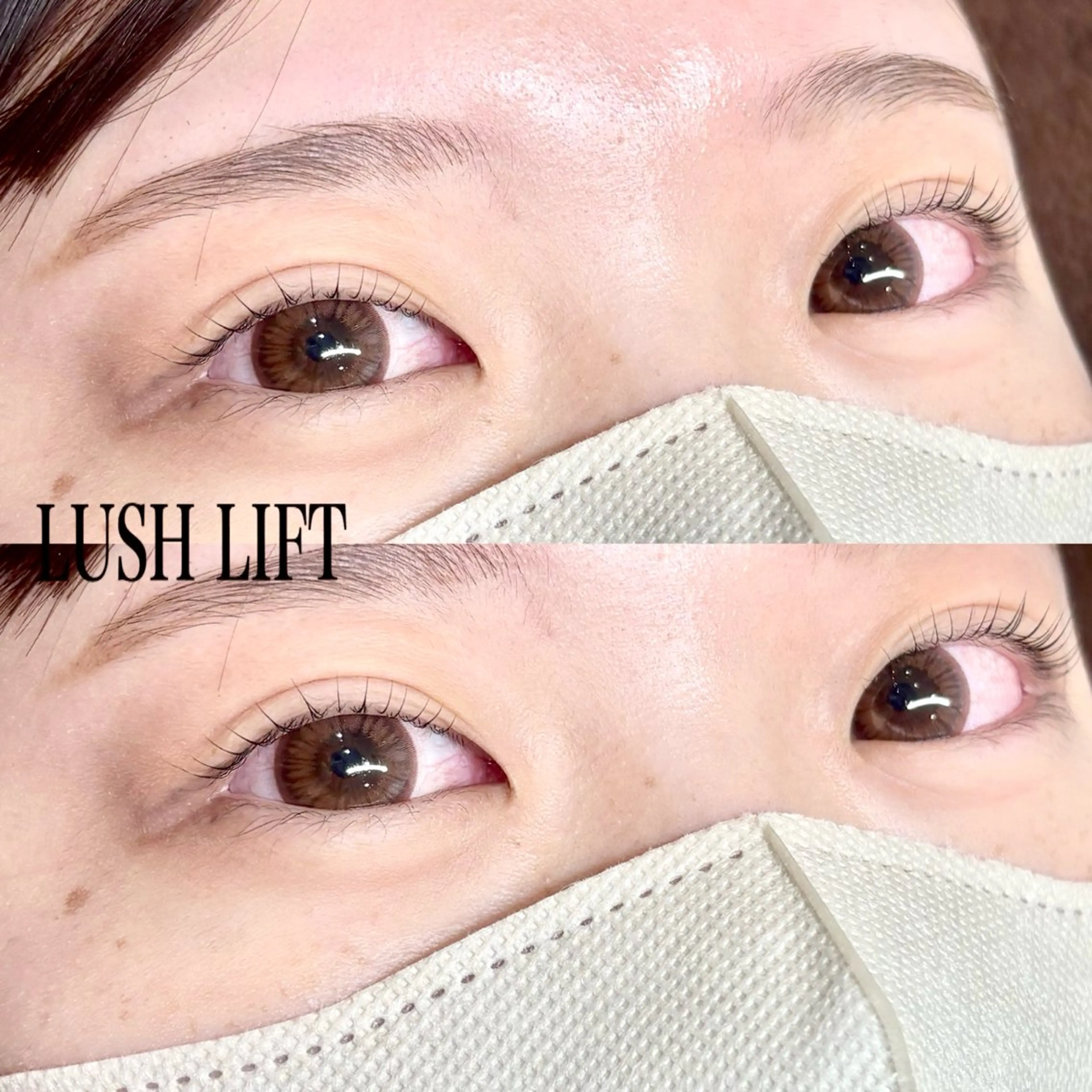 最新まつげパーマ上下セット🌟束感コーティング付きの写真