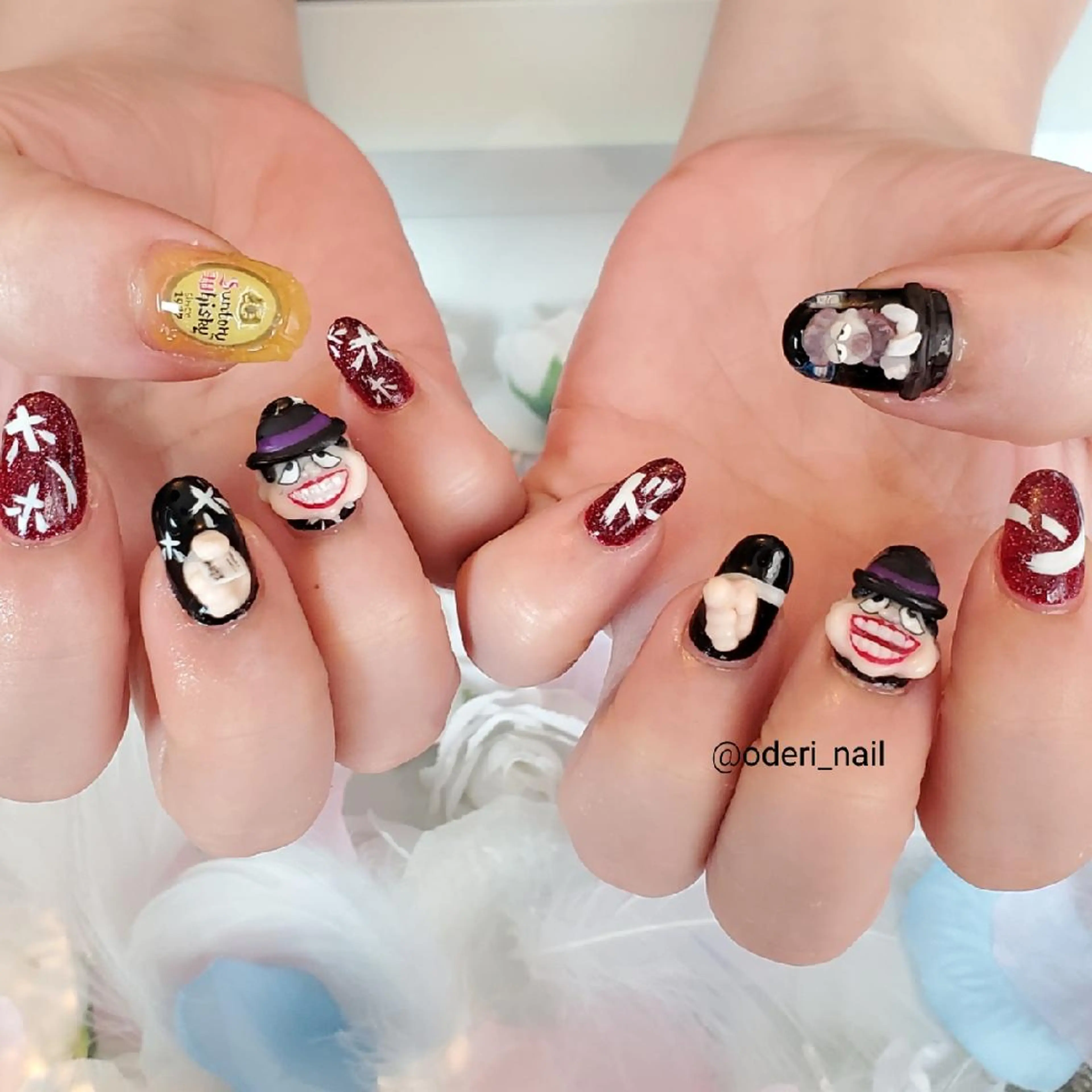 ネイル アートネイル ジェルネイル おで@ oderi_nailのネイルデザイン