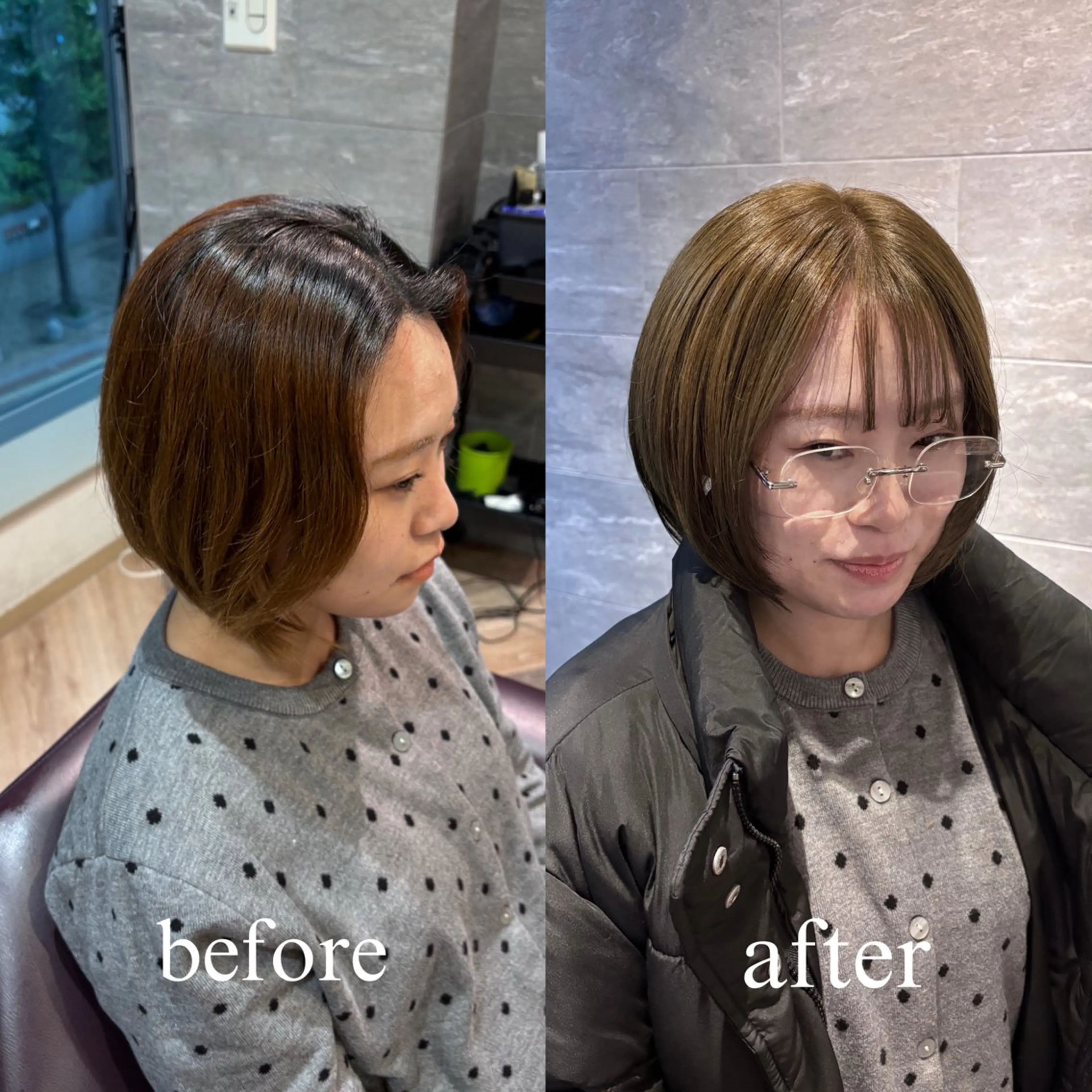 カラー ヘアカラー 艶カラー💞 amiのヘアスタイル