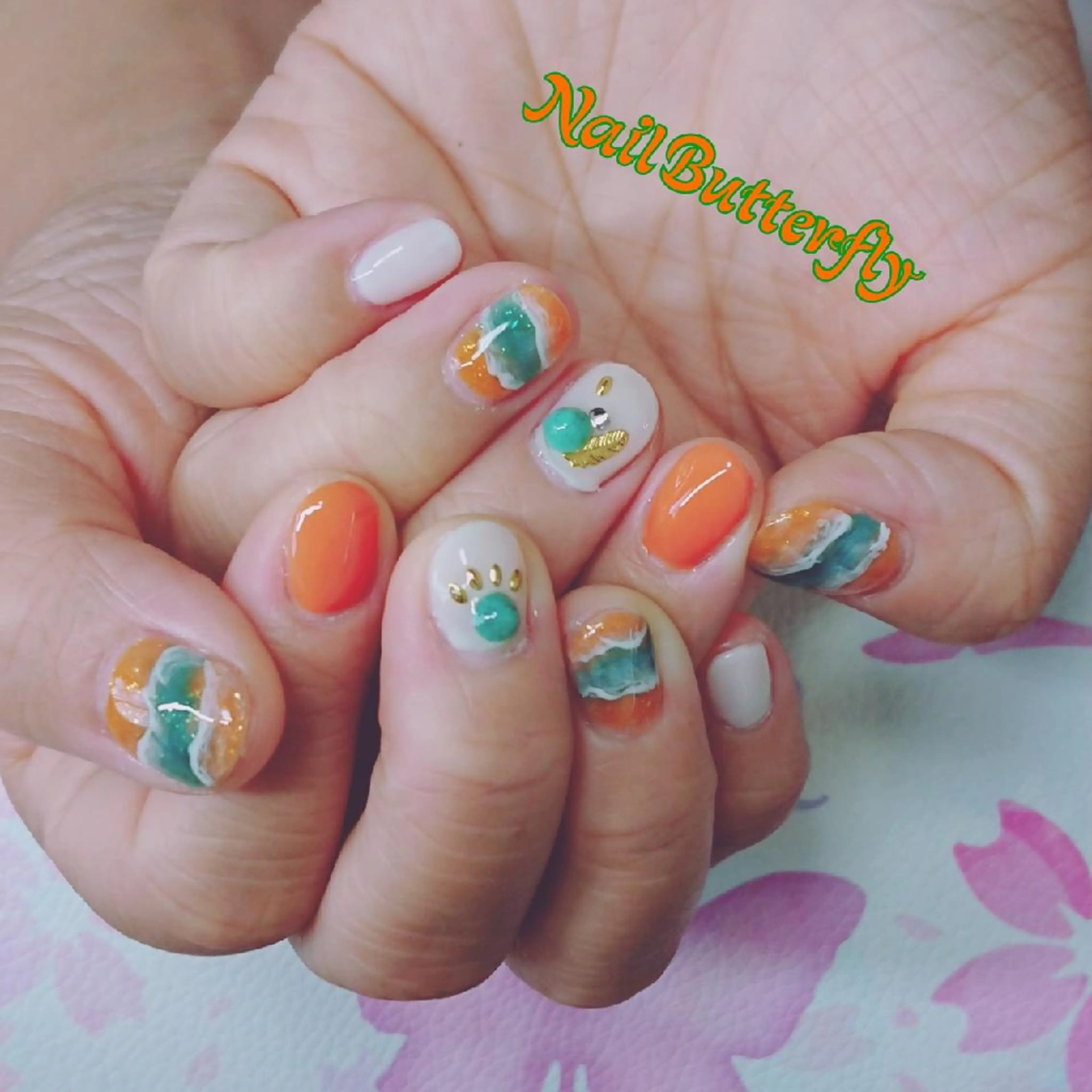 ネイル とねがわ かよこのネイルデザイン