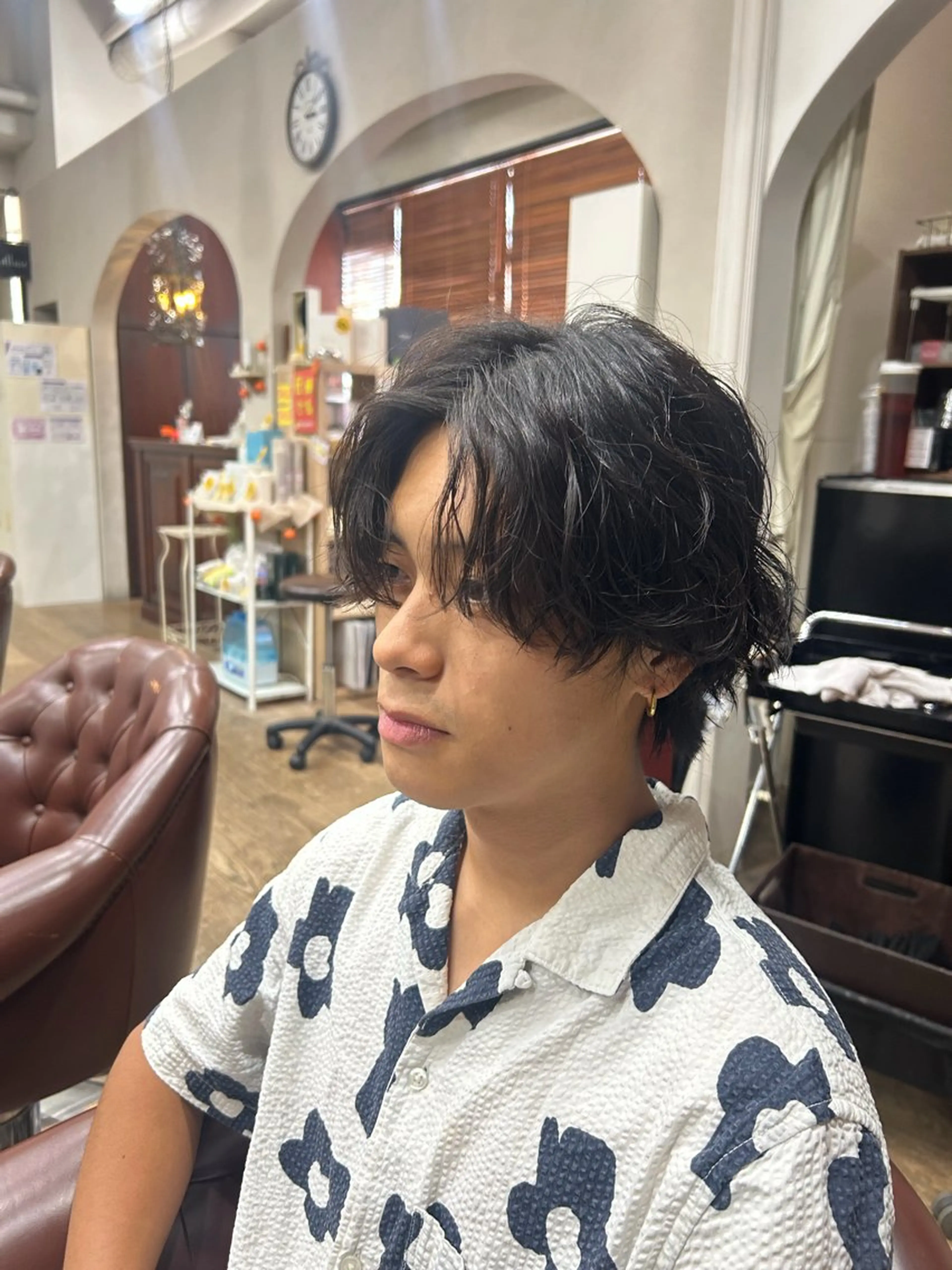 パーマ パーマ BIRTH 奈良所属・佐々木瑠偉 /メンズ美容師のヘアスタイル