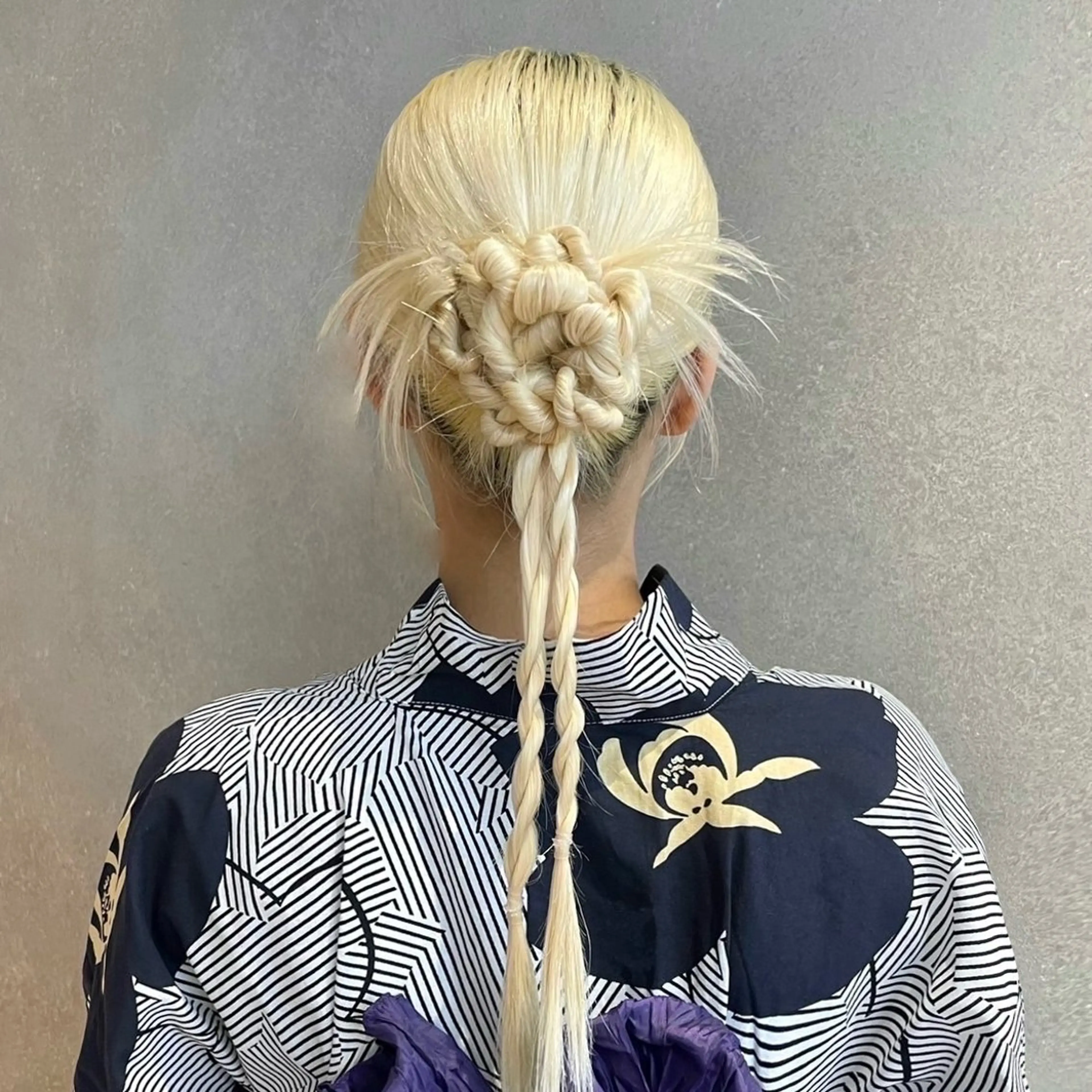 ヘアアレンジ 成人式 浴衣 暖色カラー/ パリジェンヌ💟みくのヘアスタイル