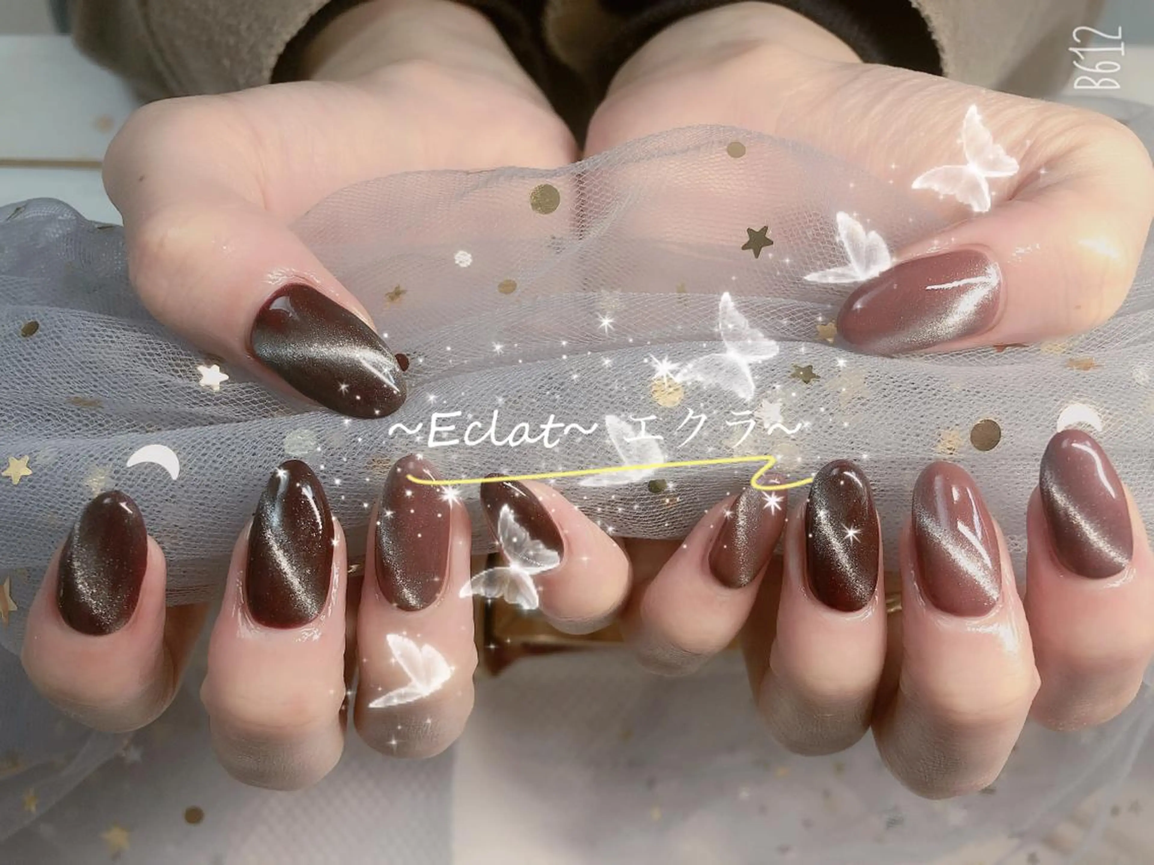 ネイル ハンドネイル ネイルサロンエクラ 🫧Shizukaのネイルデザイン