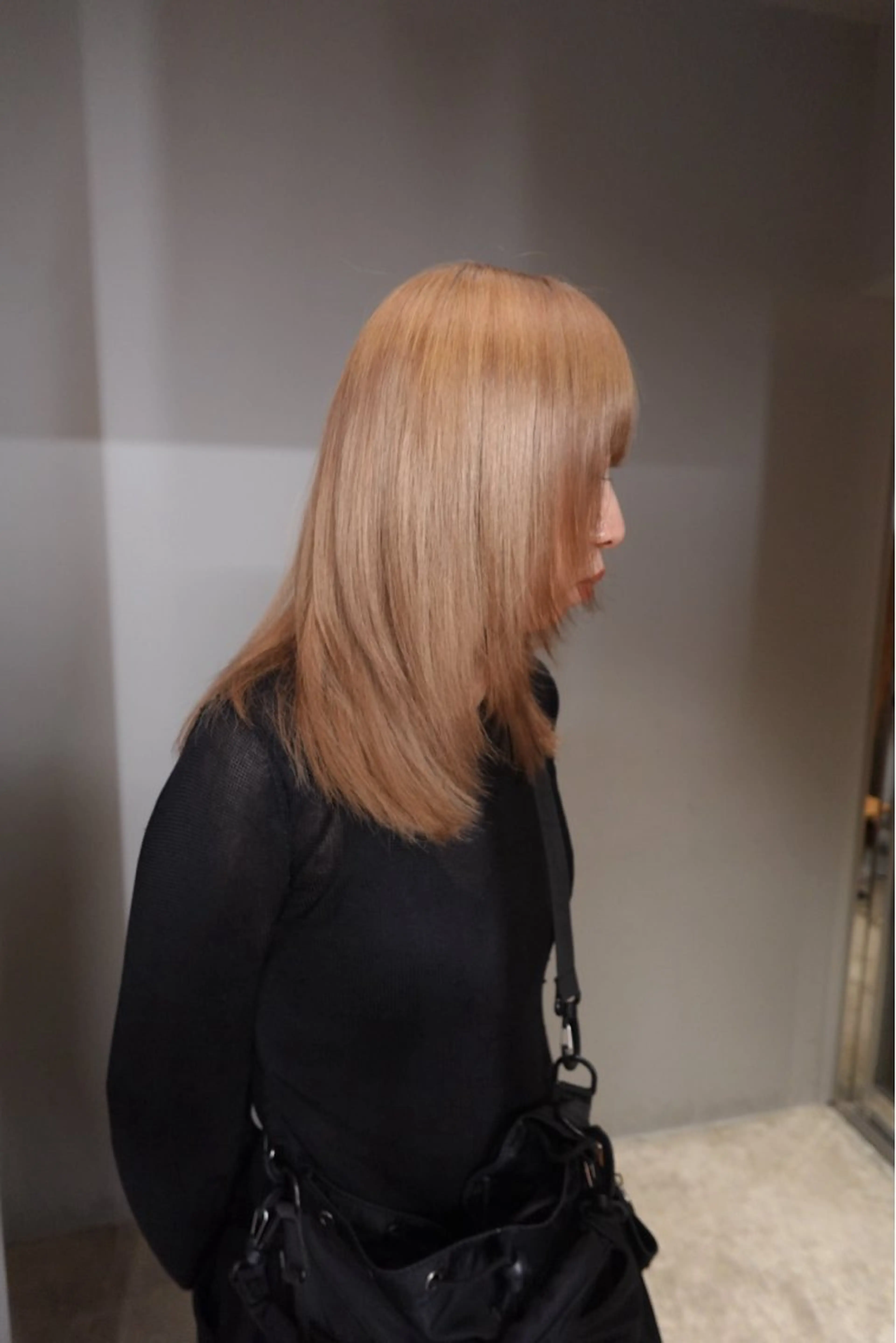 ミディアム カット ヘアカラー トリートメント 🍁ロングパーマドラ イパーマ🍁陸来のヘアスタイル