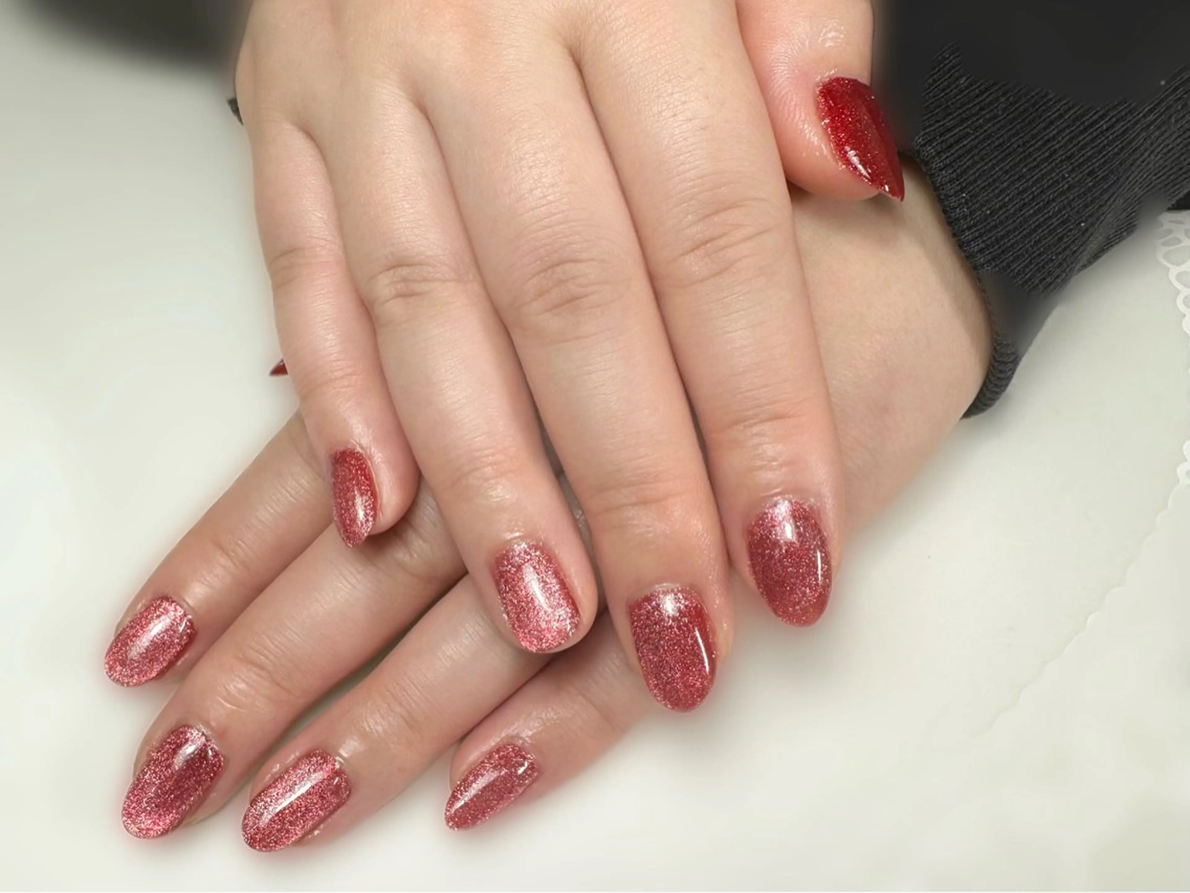 ネイル BURGUNDY hitomiのネイルデザイン