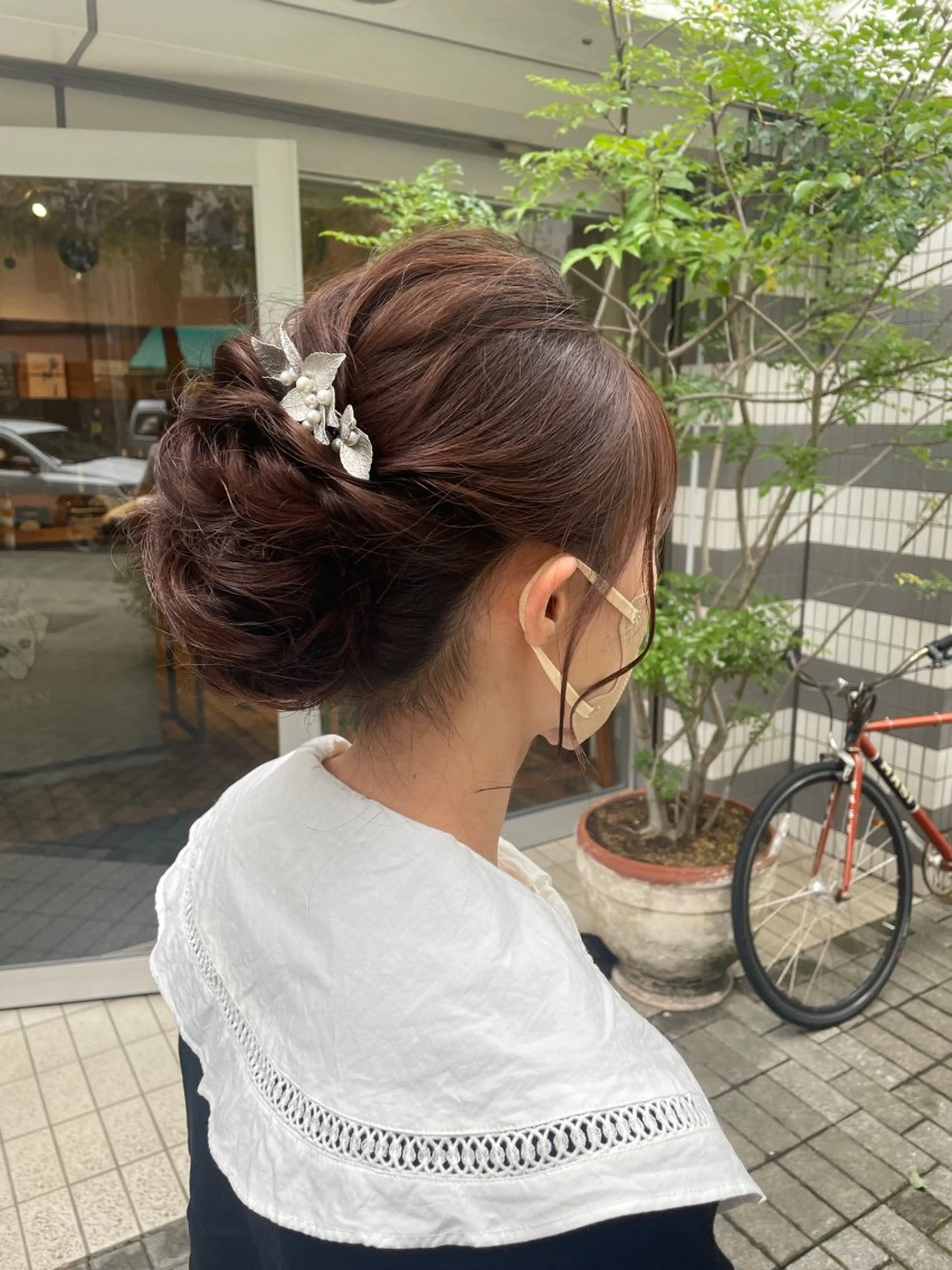 ヘアアレンジ 結婚式・ブライダル SALOWIN ebisu所属・海外ヘア🇺🇸✨ 恵比寿　MIYUKIのヘアスタイル