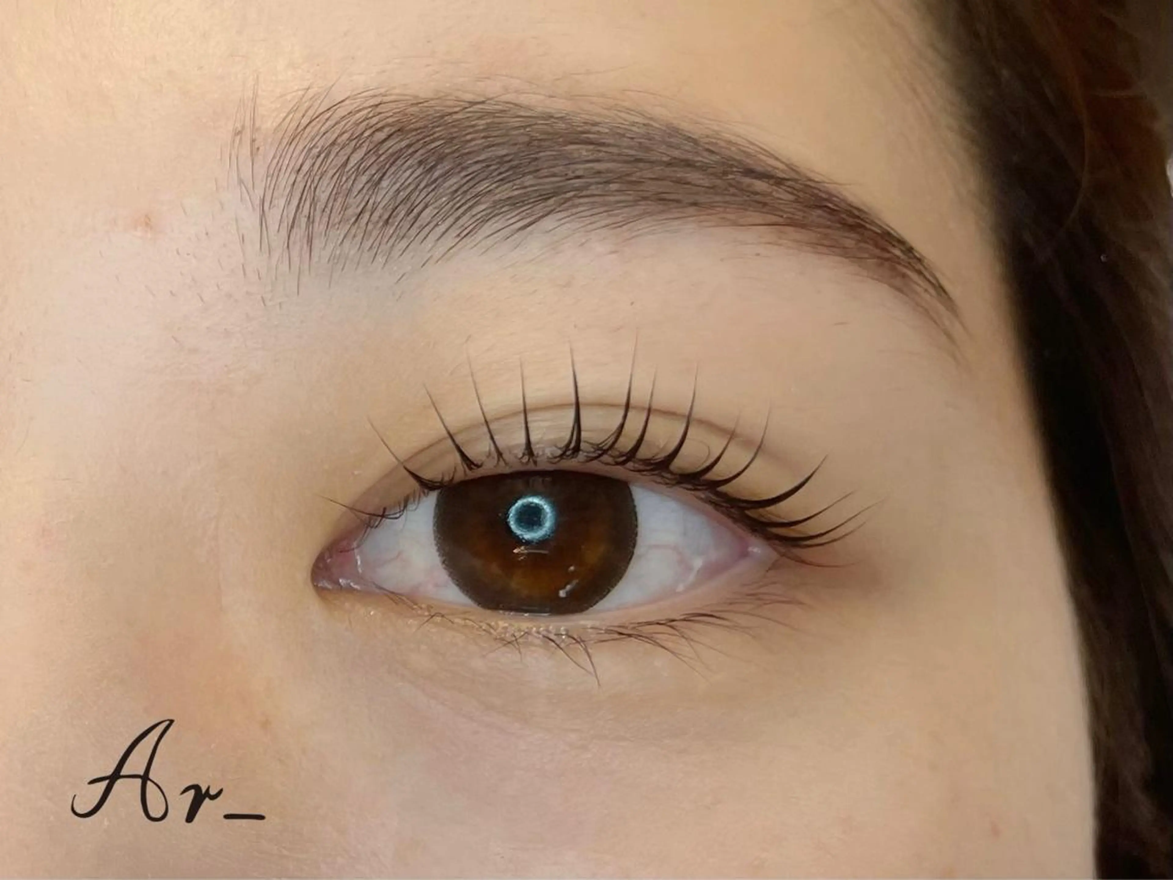 マツエク・マツパ 一重×まつ毛パーマ EYELASH. Ar_のマツエク・マツパデザイン