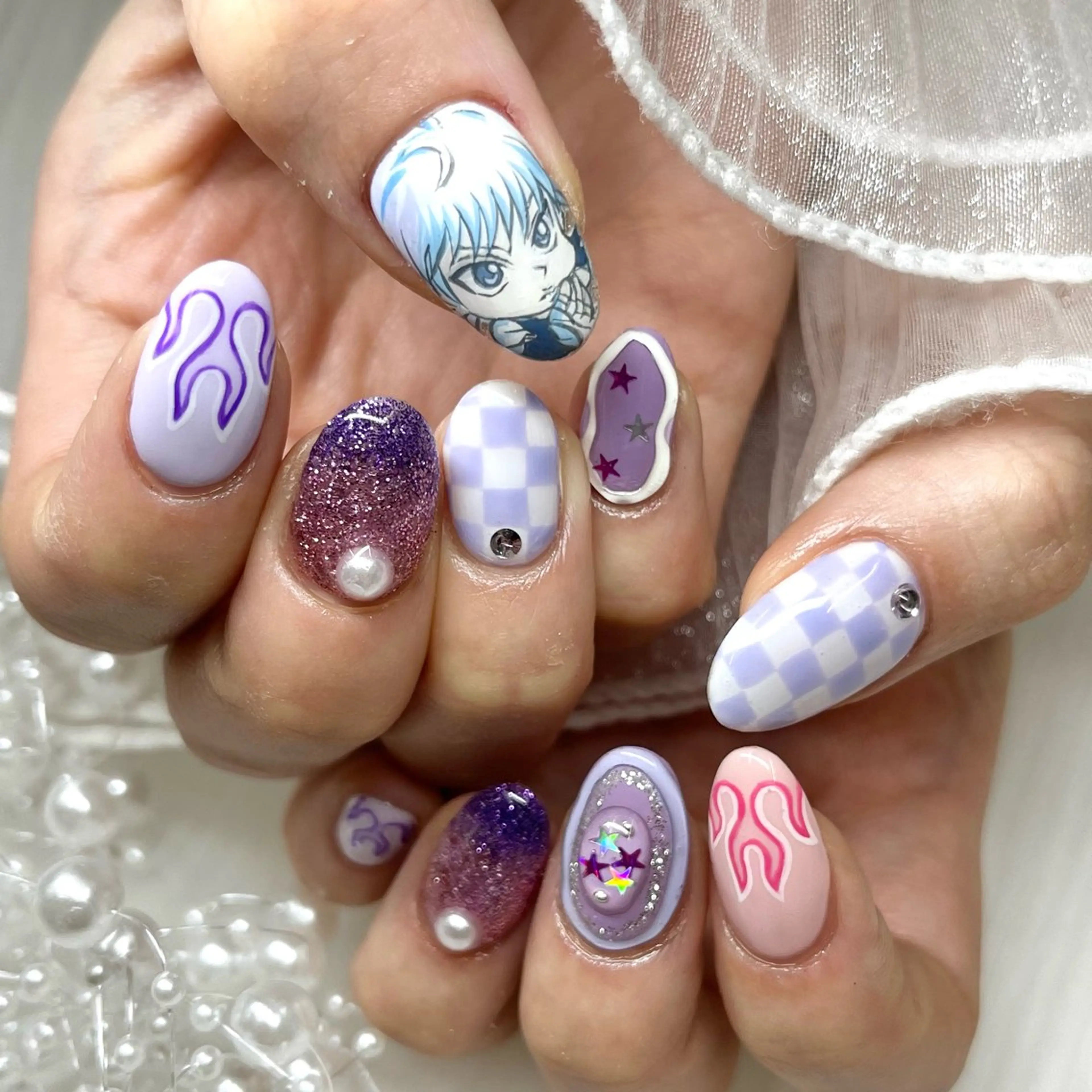 ネイル ハンドネイル 池袋痛ネイル Nok. 渡辺のネイルデザイン