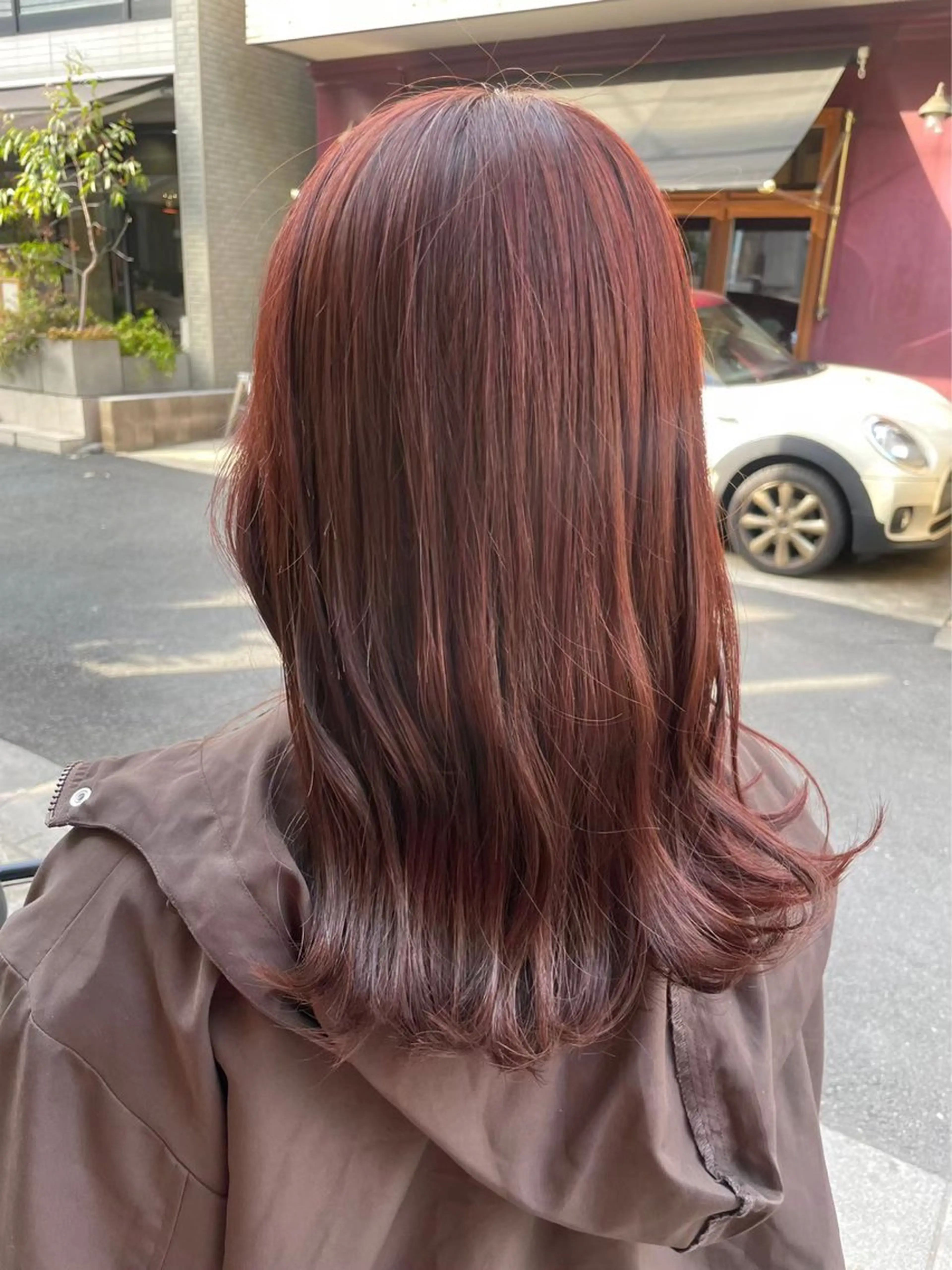 ミディアム ヘアカラー 🌺美髪縮毛・ 艶感🌊MAMIのヘアスタイル