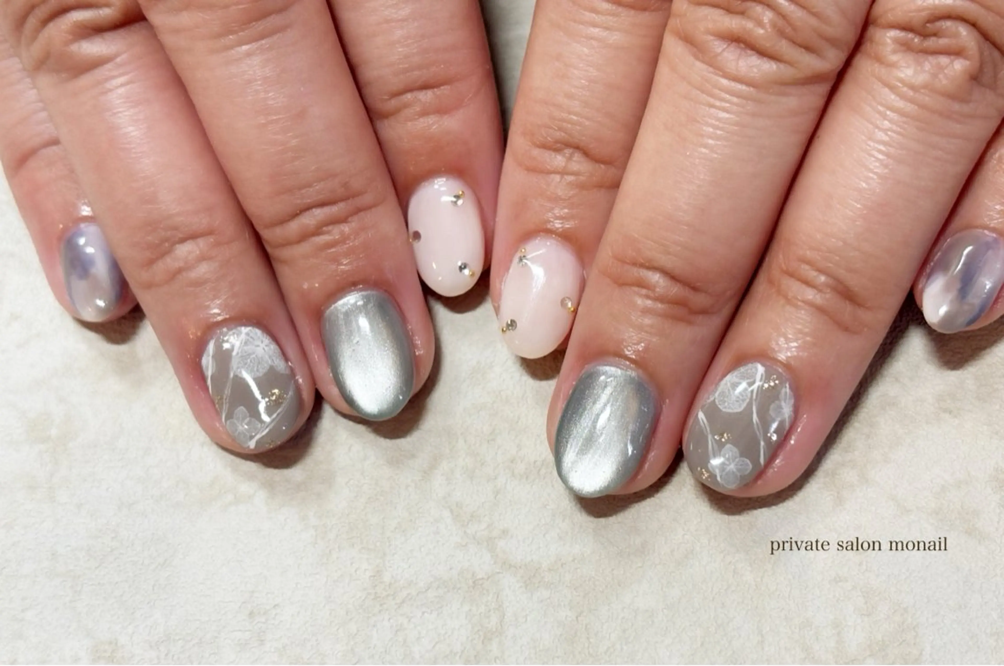 ネイル ハンドネイル nail salon monailのネイルデザイン