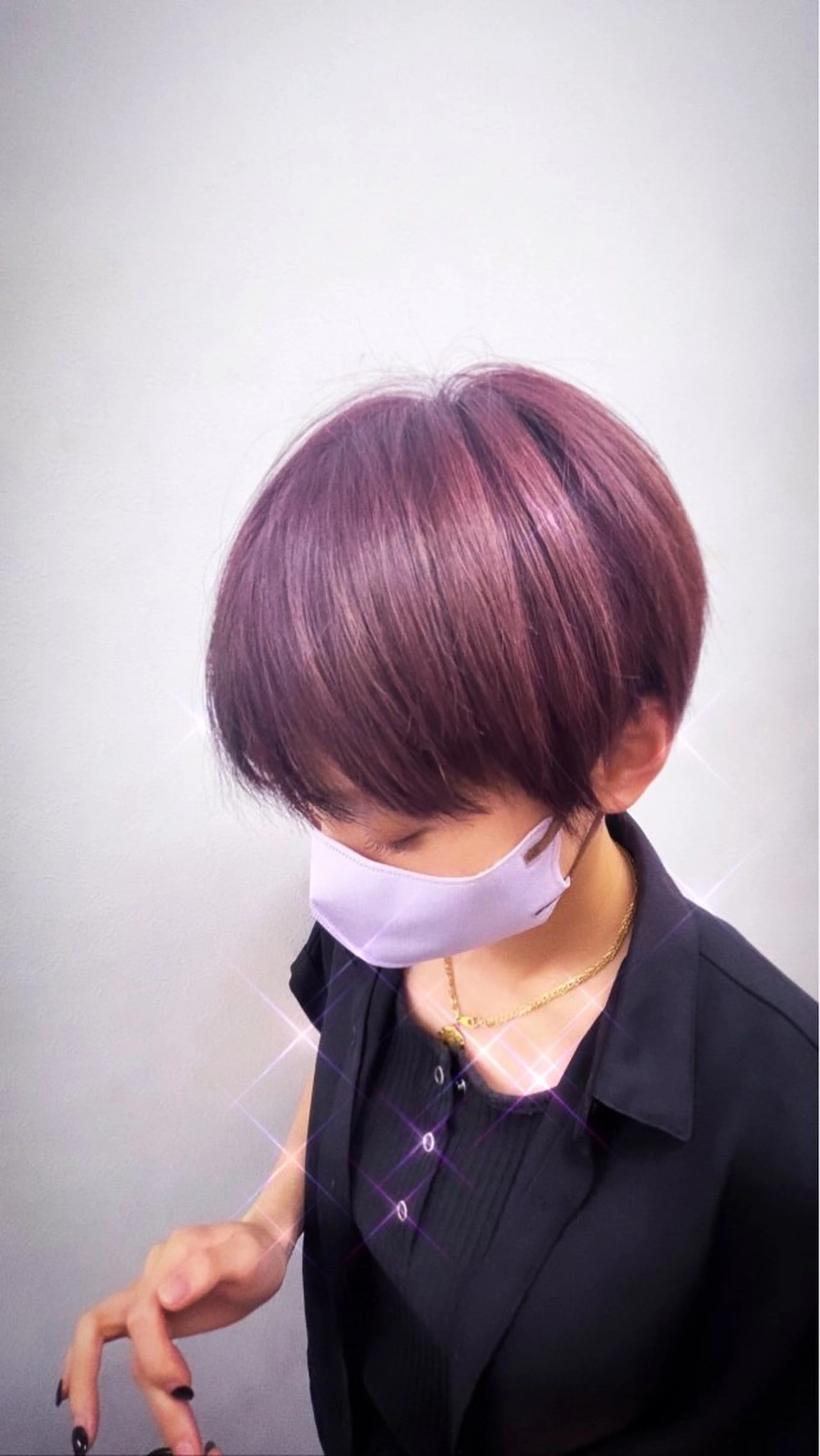 ショート カラー カット ヘアカラー 東出 レイ🕊のヘアスタイル