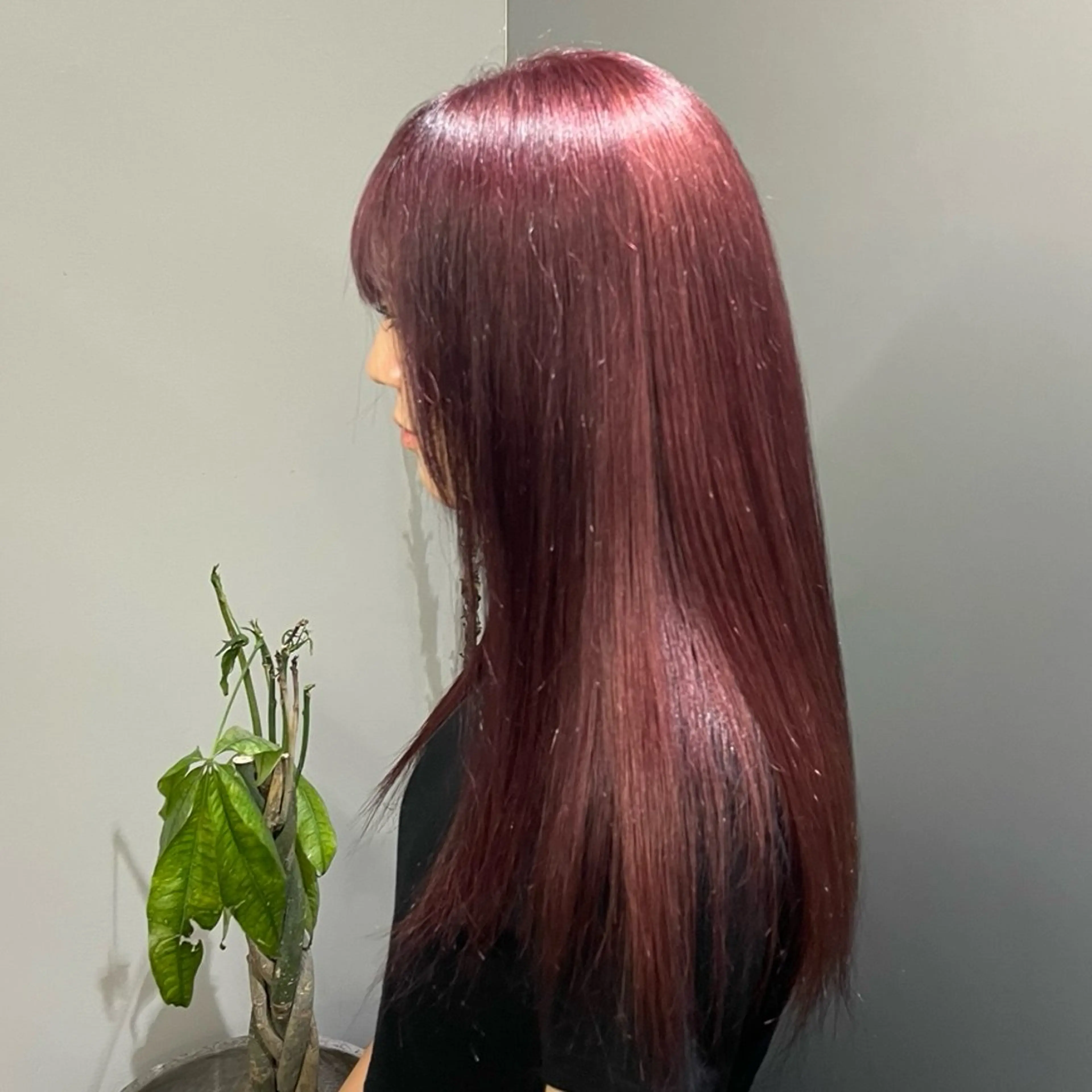 ロング カラー ヘアアレンジ fifth 石川 凪のヘアスタイル