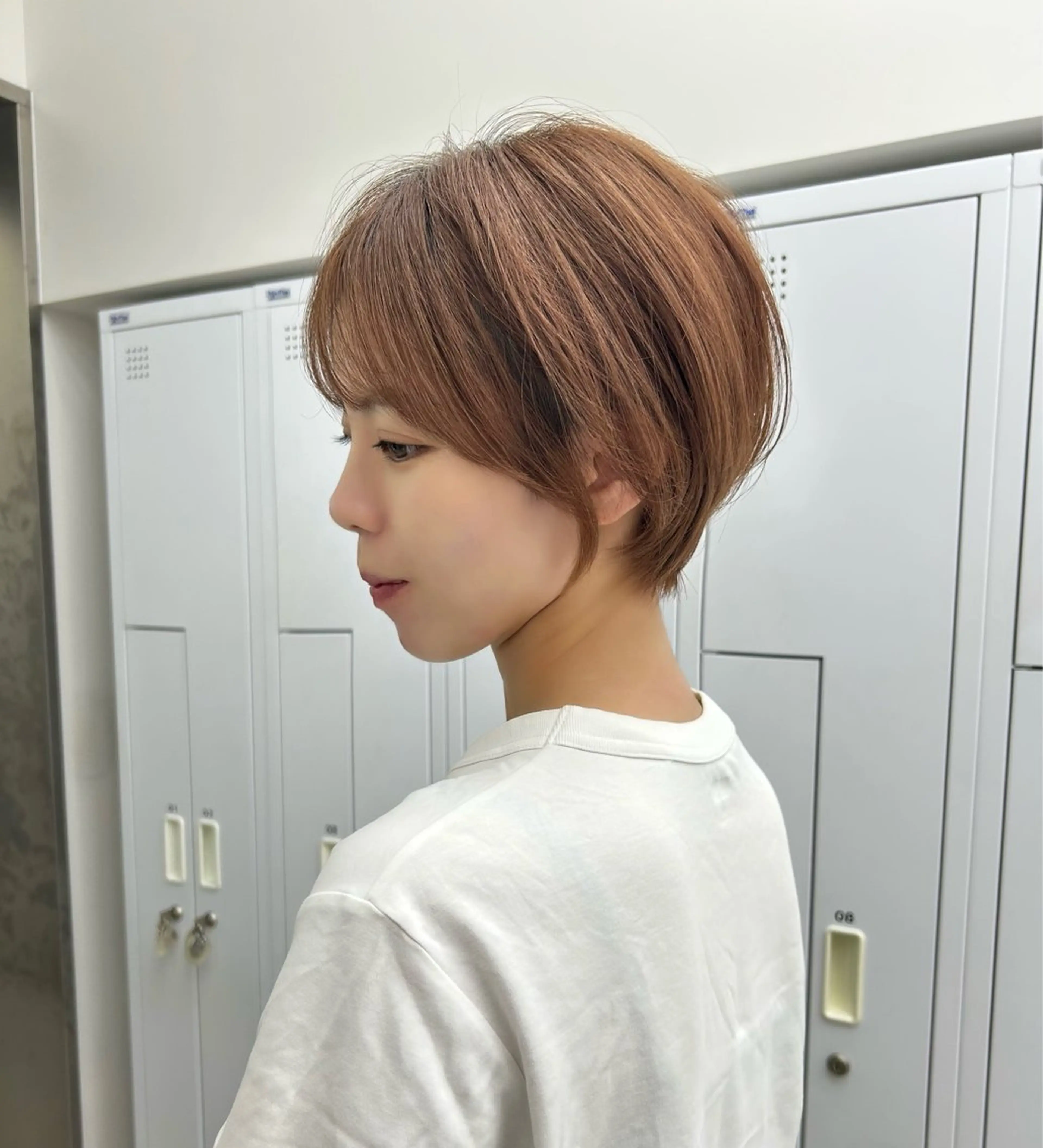 ショート ショートボブ ボブ 似合わせカット ショートヘア 心斎橋/似合わせ カット/ヘアセットのヘアスタイル