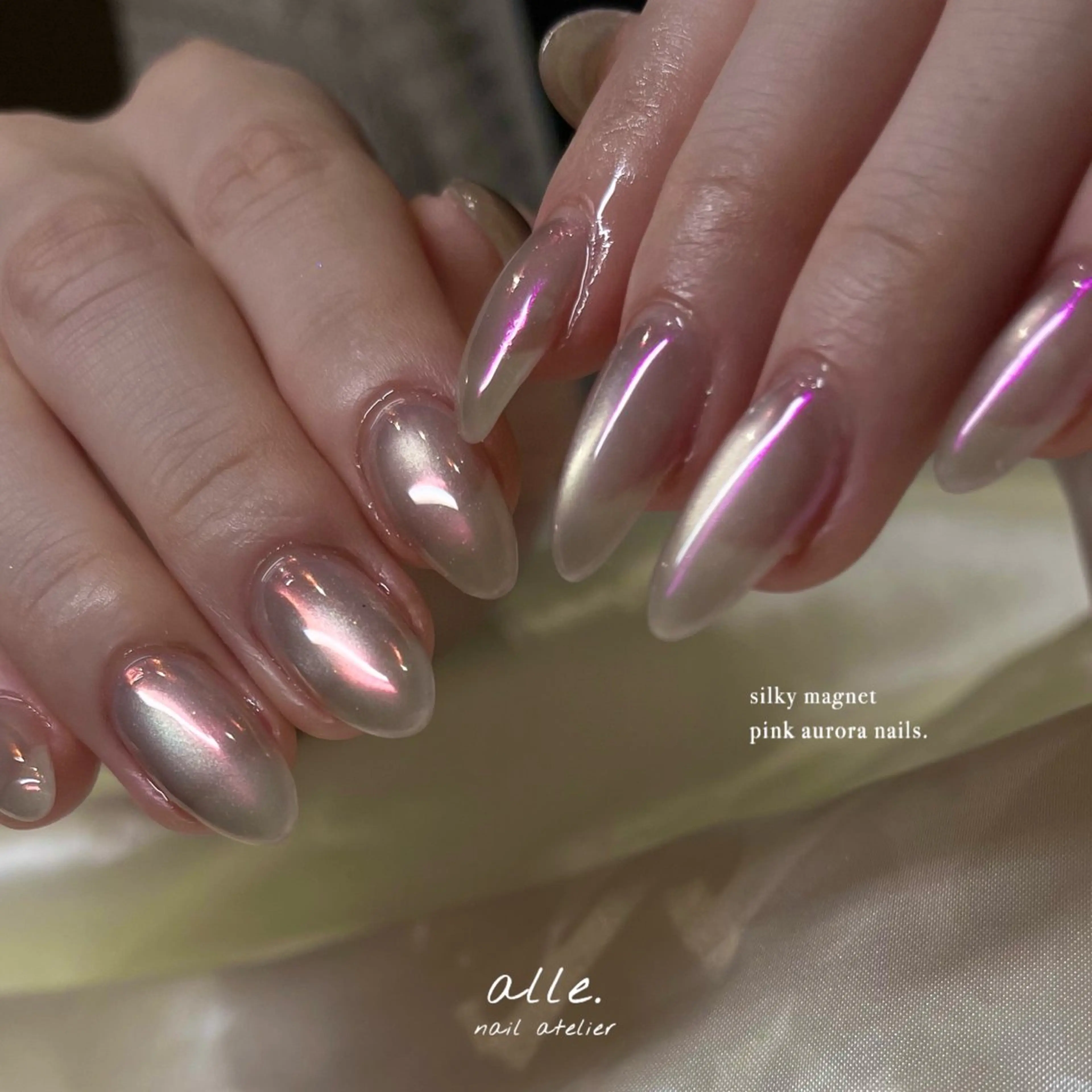 ネイル ハンドネイル atelier alle.のネイルデザイン