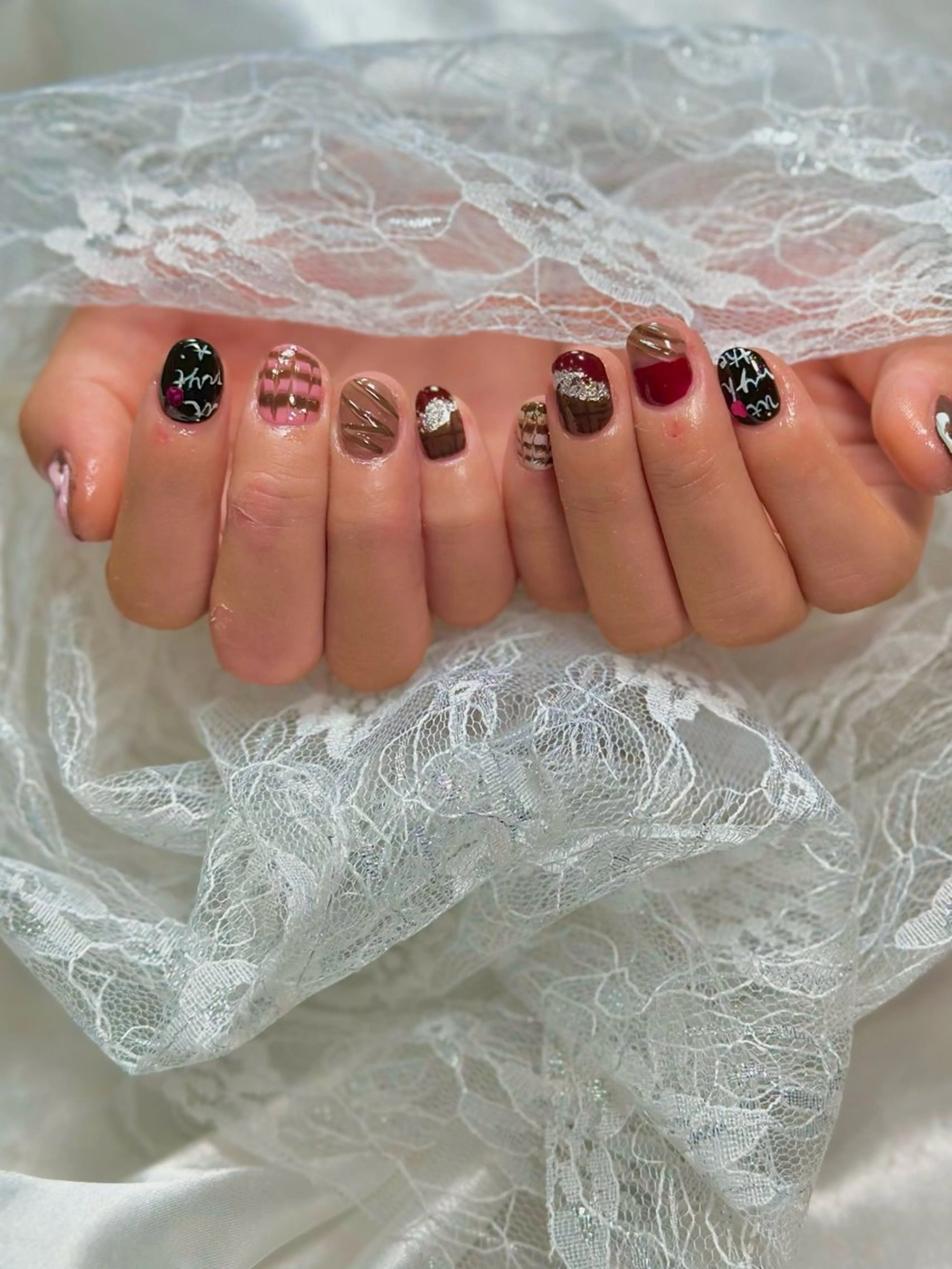 ネイル マルサンカクシカク所属・○△□ 守口市のネイルデザイン