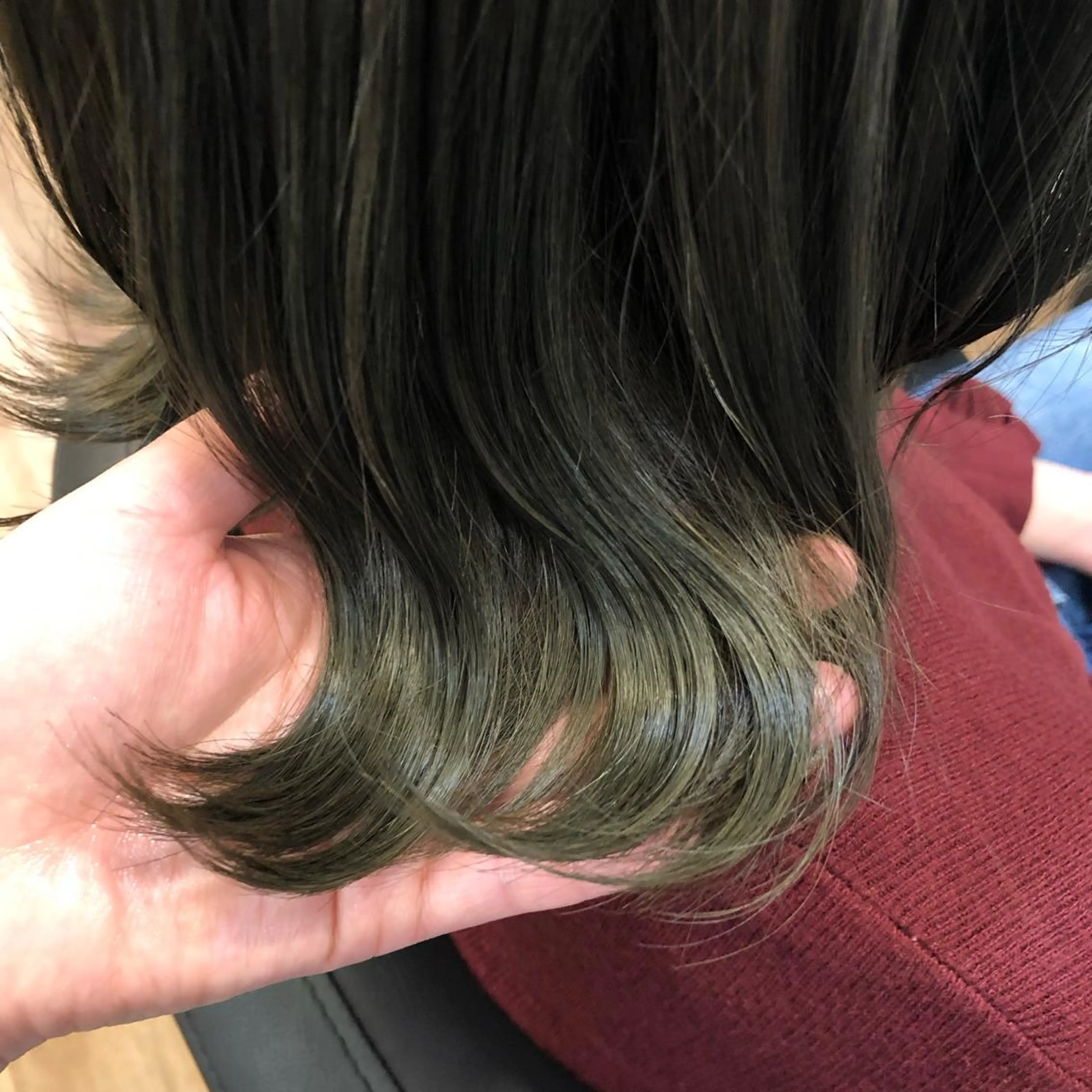 ミディアム カラー ヘアカラー トリートメント トレンドヘア🌿 chinariのヘアスタイル