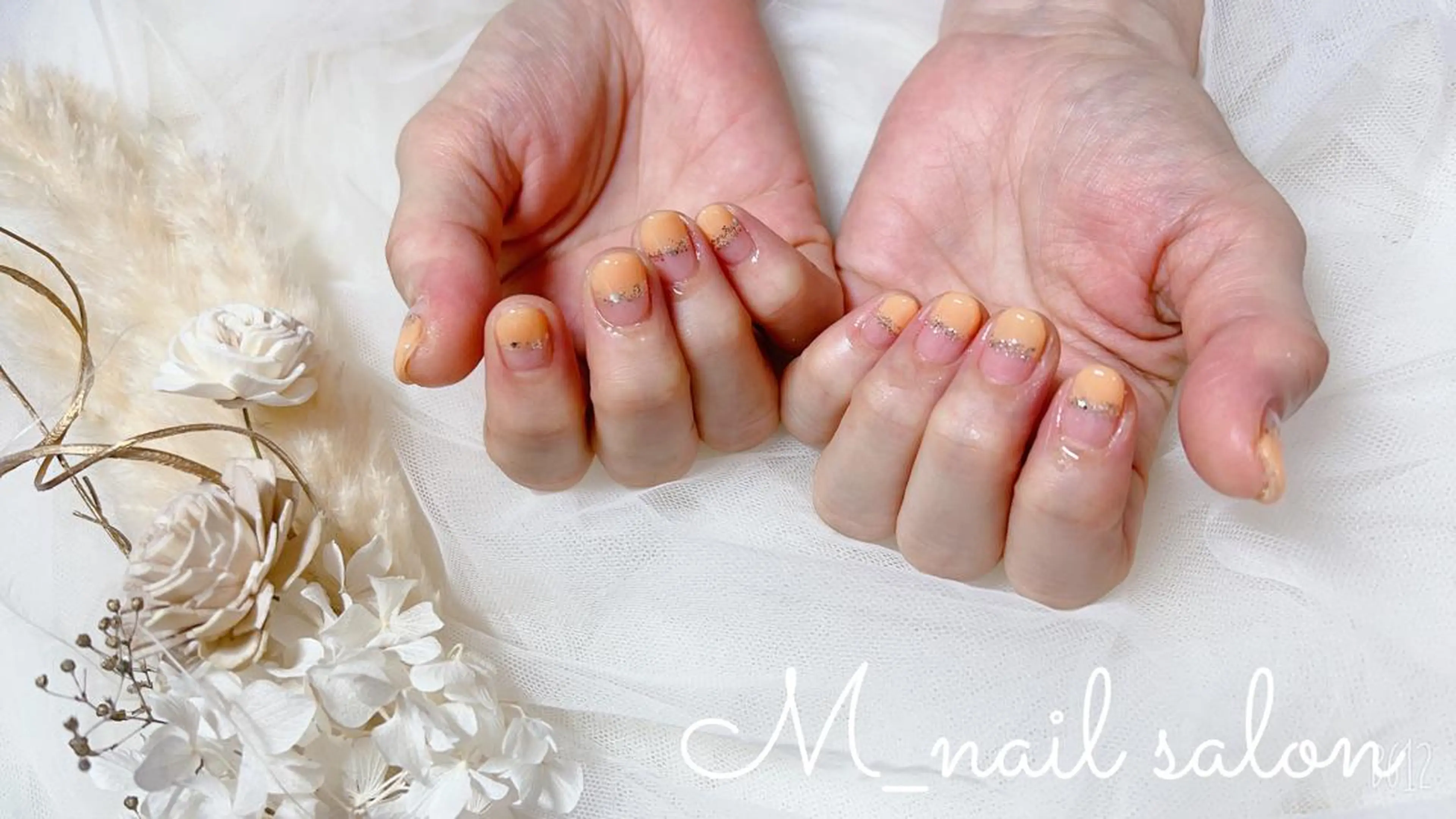 ネイル シンプルネイル M_ nail salonのネイルデザイン